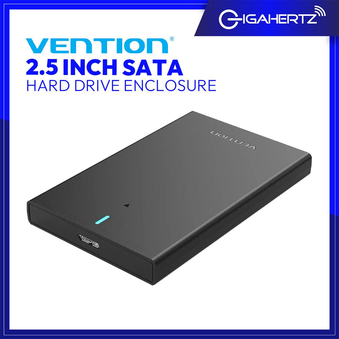 Vention Inch SATA Hard Drive Enclosure (USB Micro-B) Black