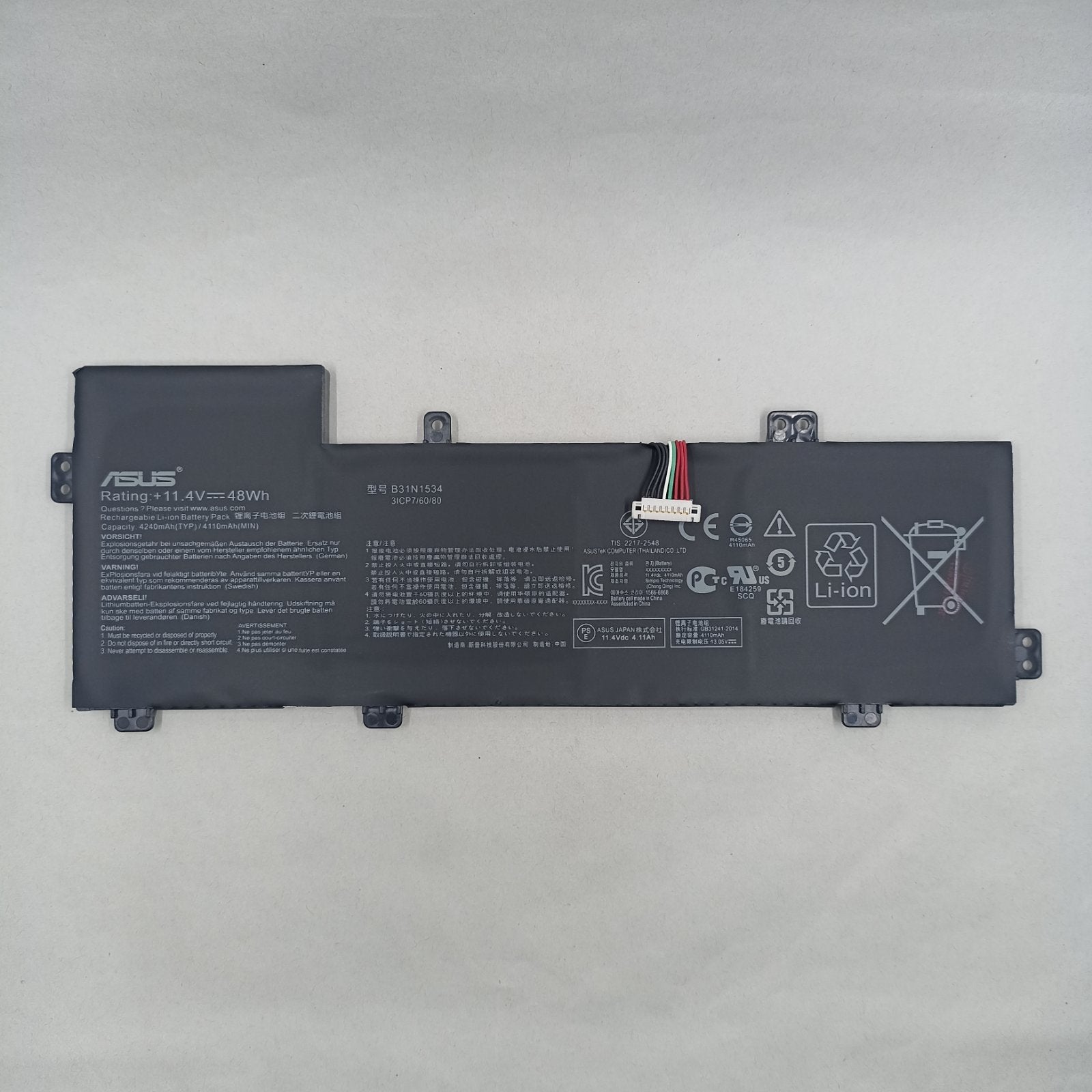 Replacement Battery for Asus UX510UX A1