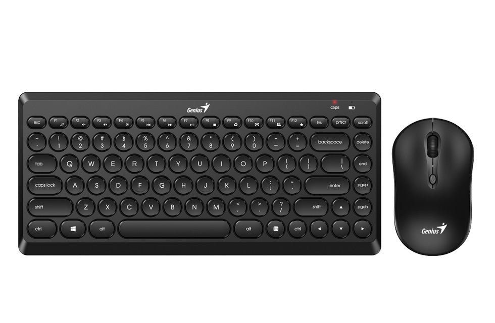 Genius LuxeMate Q8000 Stylish Wireless Keyboard & Mouse Combo