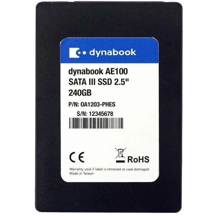 Dynabook Boost AE100 2.5” SATA III Drives