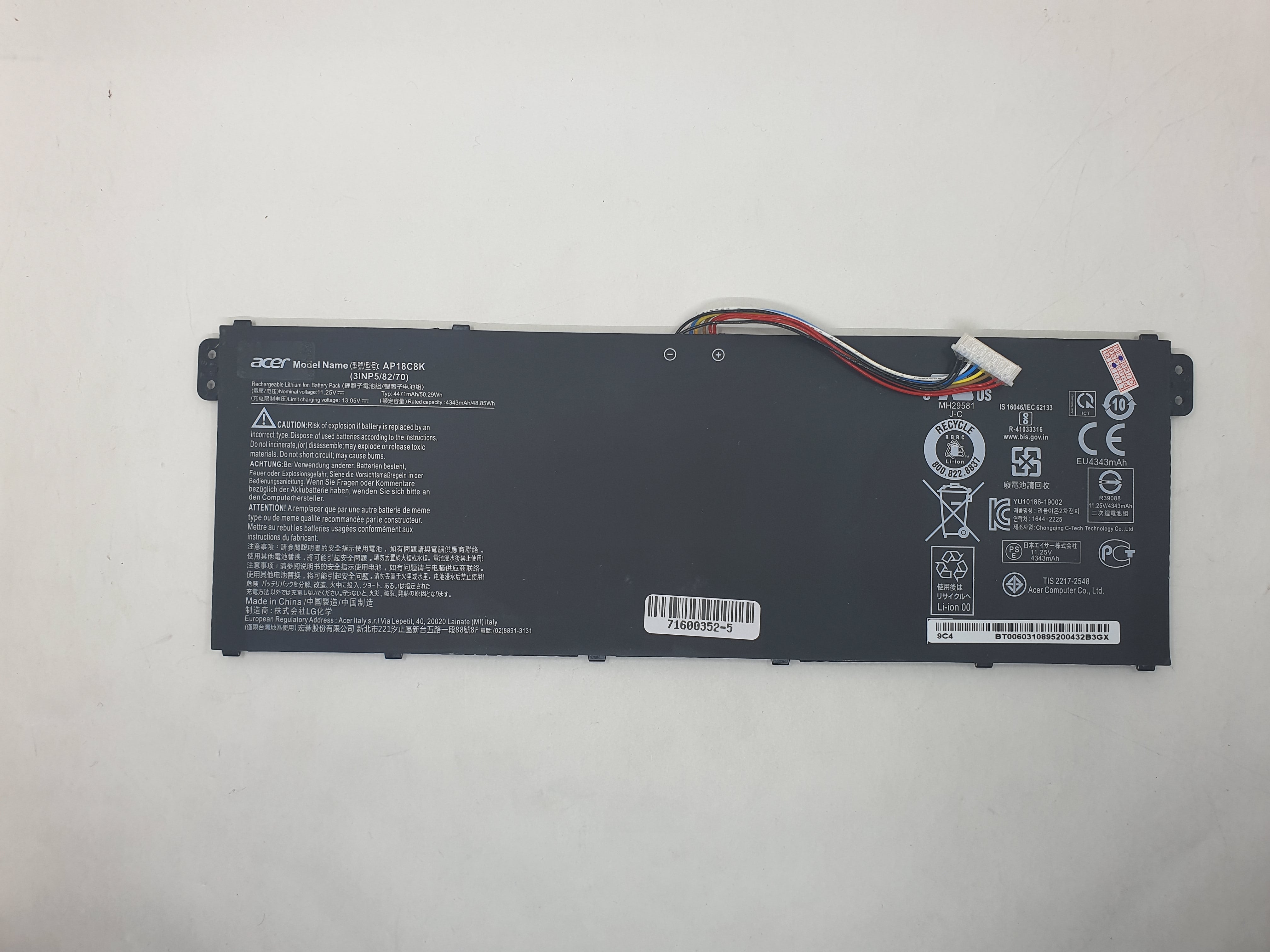 Acer Battery A514-54 A1 for Aspire 5 A514-54