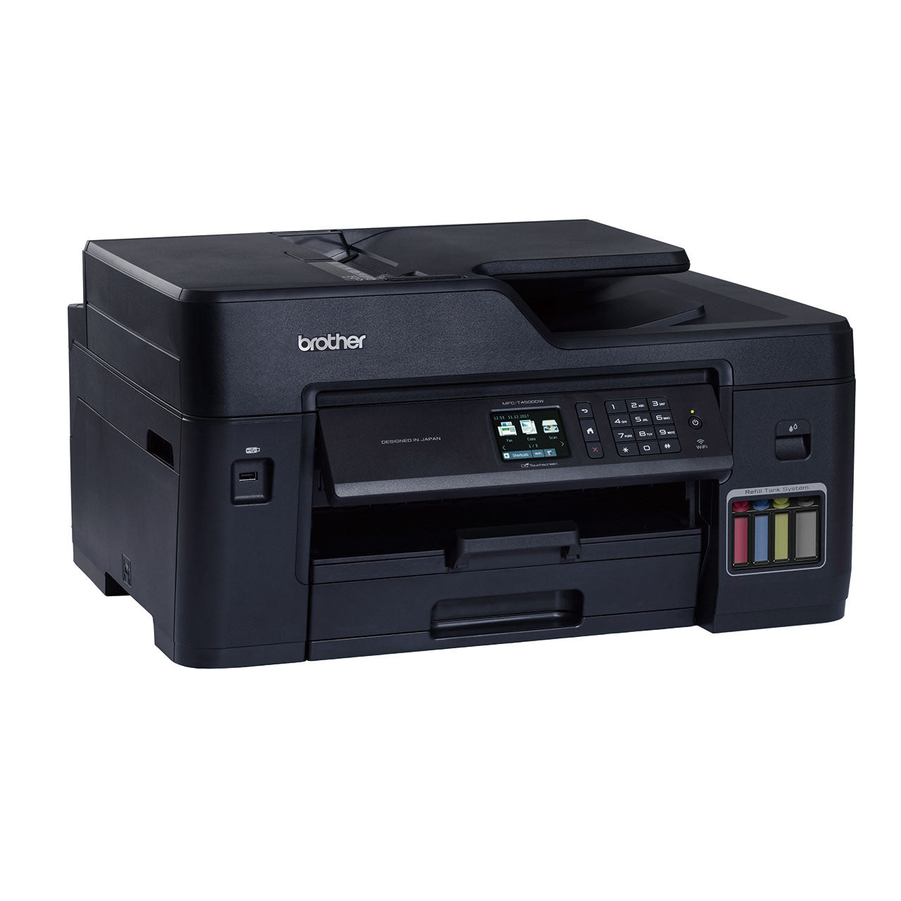 Brother Ink Tank Multi-Function Center with Wireless & Ethernet Connectivity Printer