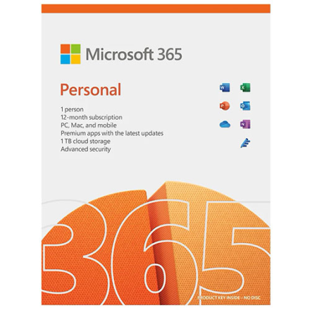 Microsoft Office 365 Personal English QQ2 - 01398 APAC EM 1YR | Gigahertz
