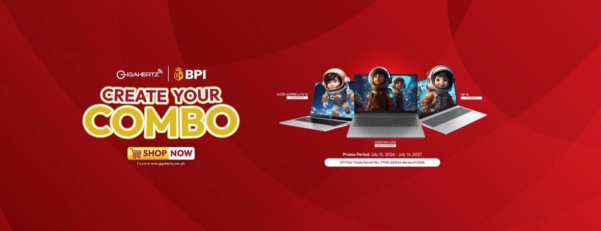 BPI x GigaHertz Create Your Combo Promo - Gigahertz