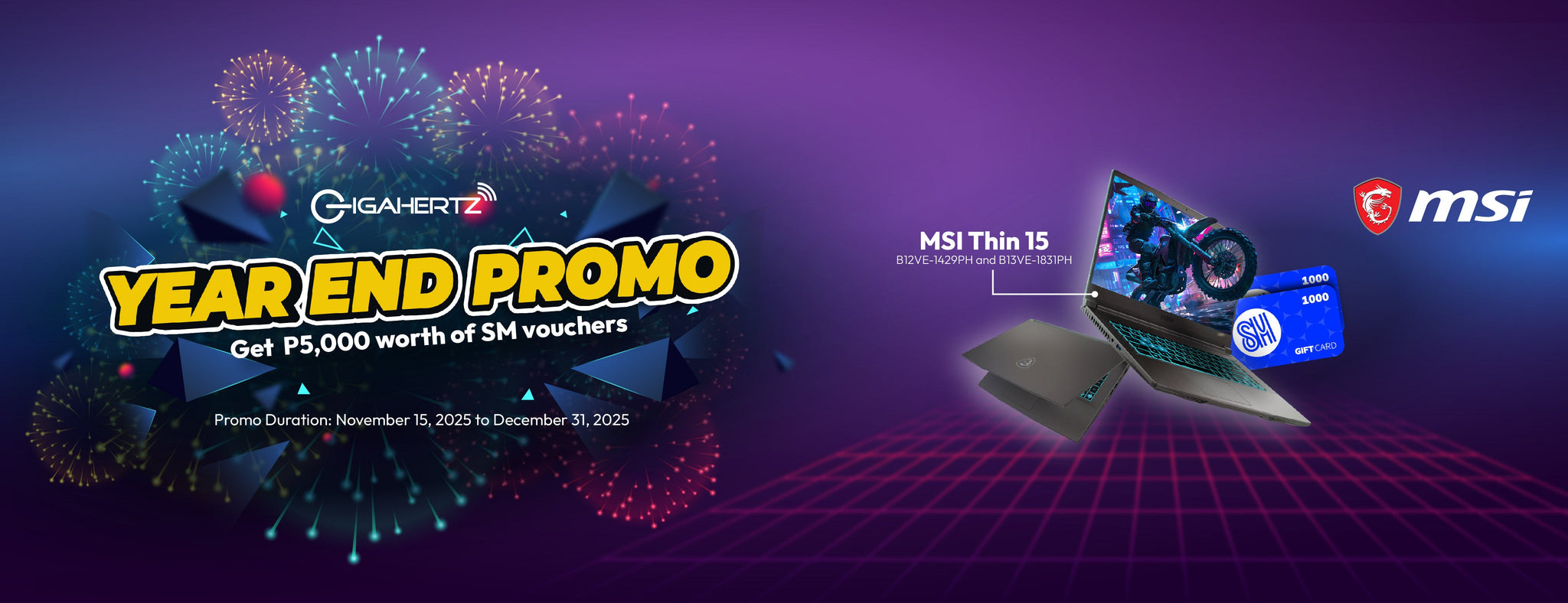 MSI Year-End Promo 2025