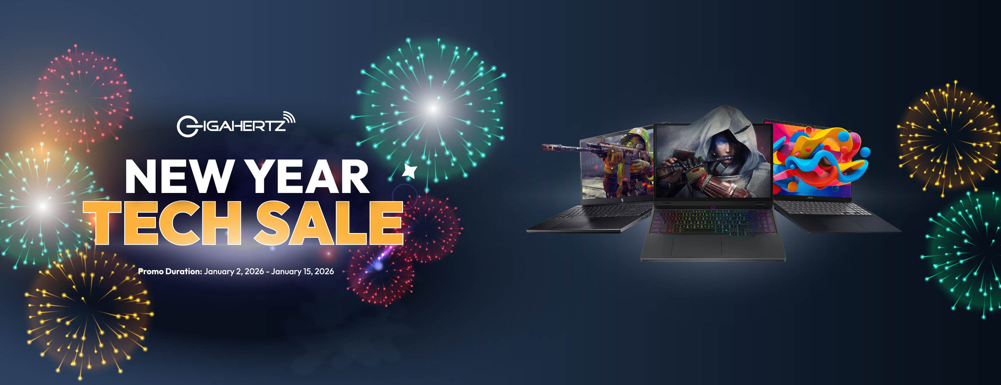 GigaHertz New Year Tech Sale