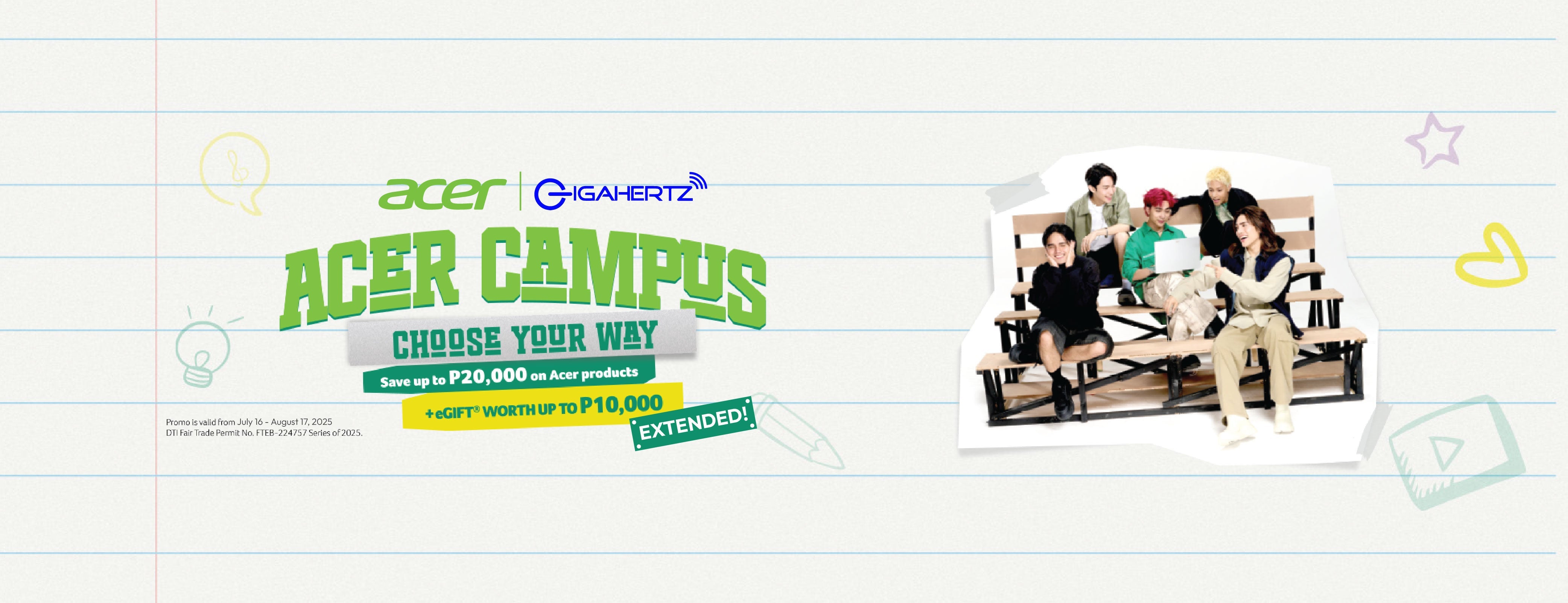 Acer Back To School Promo - Gigahertz