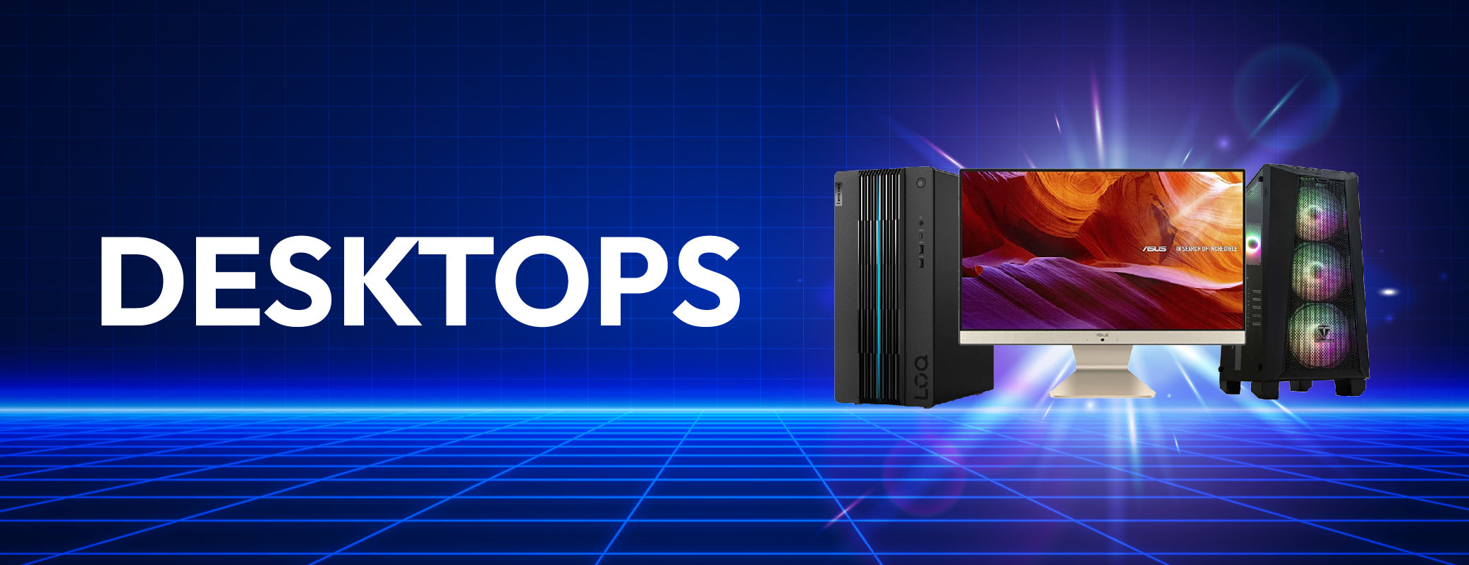 Desktop Computers for Work & Gaming | GigaHertz