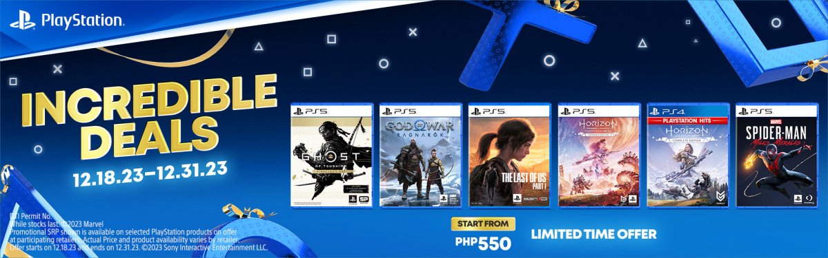 PlayStation Incredible Deals - Gigahertz
