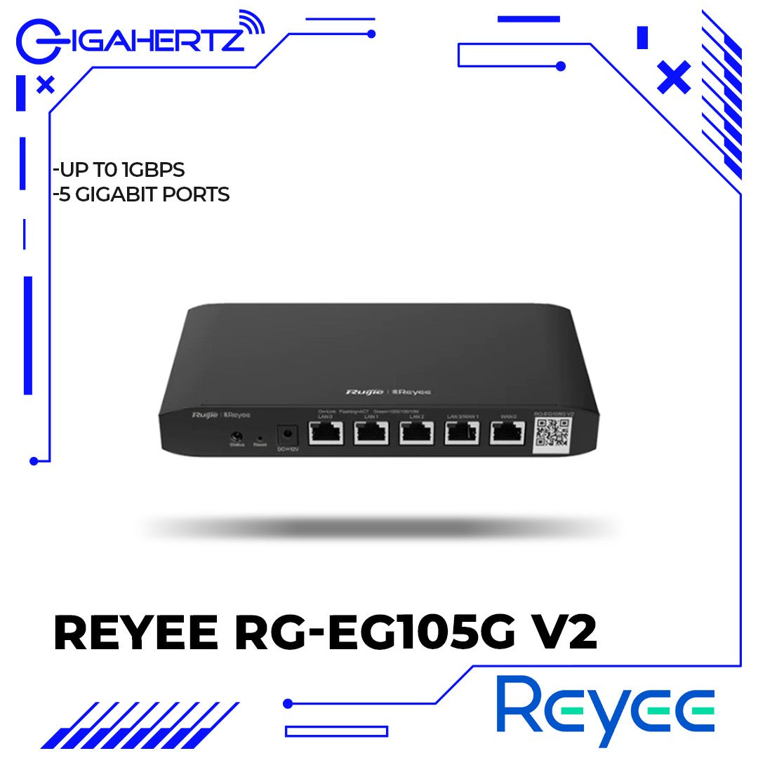 Reyee 5-Port Gigabit Cloud Managed Router (RG-EG105G V2)