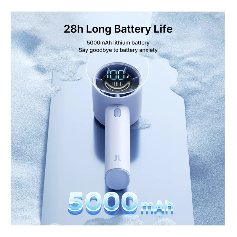 JisuLife LIFE 10S 5000mAh Handheld Fan (Blue)
