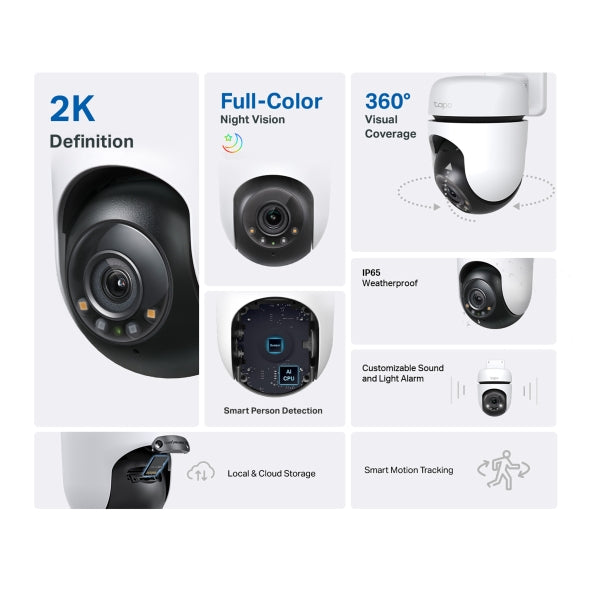 Tapo C510W (US) V1 Outdoor Pan/Tilt Security WiFi Camera