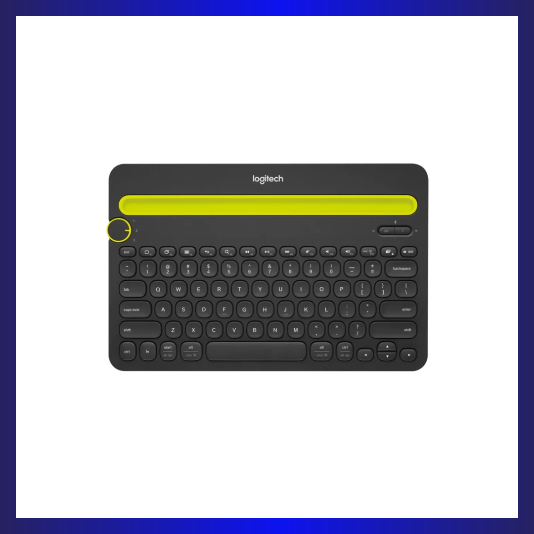 Logitech K480 Bluetooth Multi-Device Keyboard (Black)