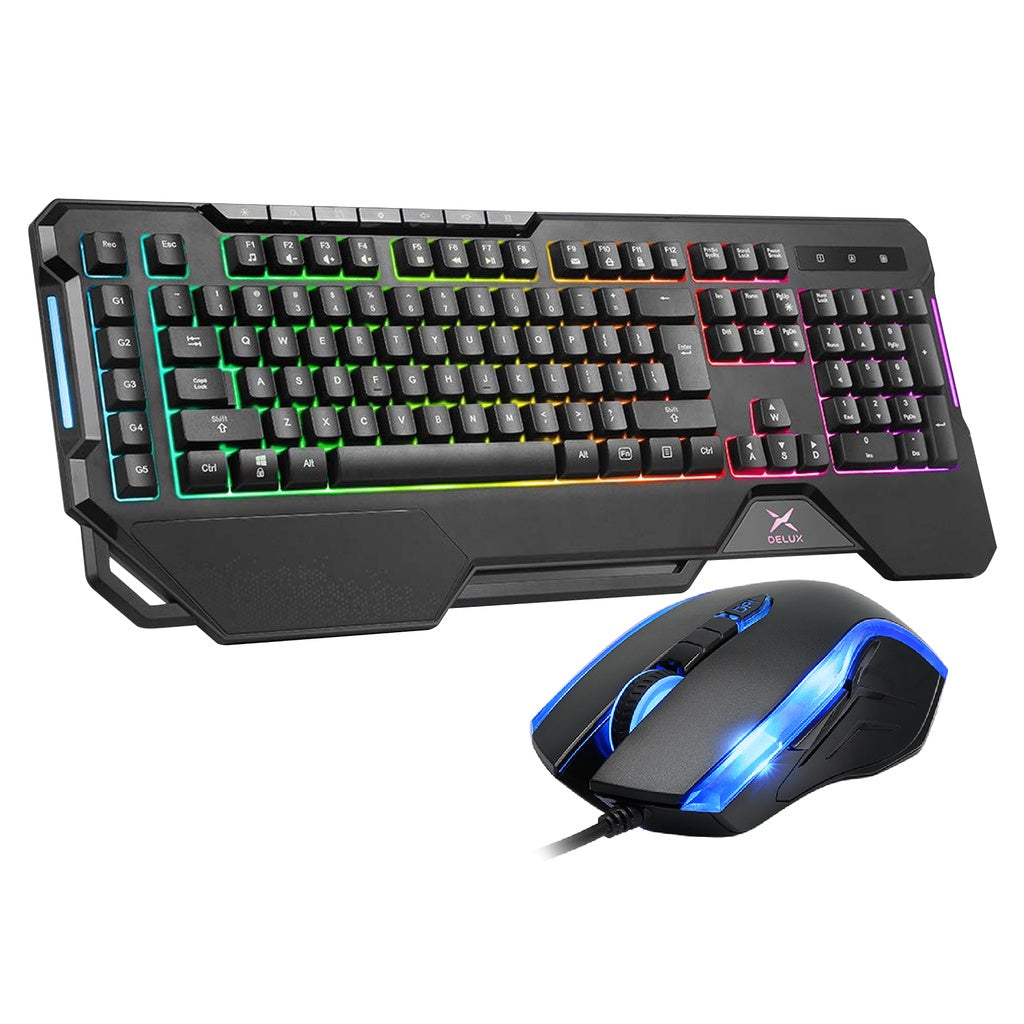 Delux K9600 And M556 Wired Gaming Keyboard and Mouse Combo