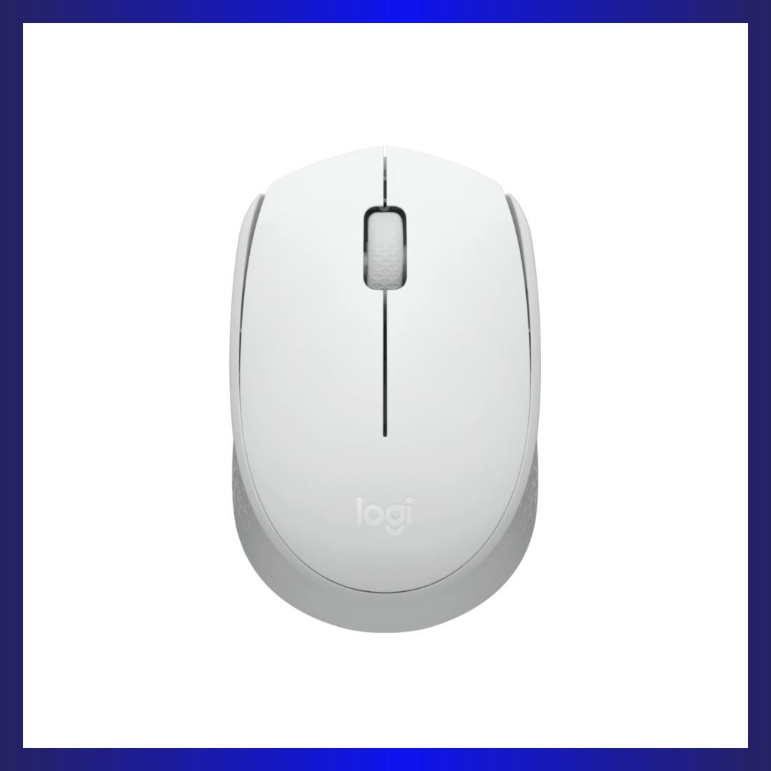 Logitech M171 | Optical Sensor | 2.4GHz Wireless | Ambidextrous Design | Off-White
