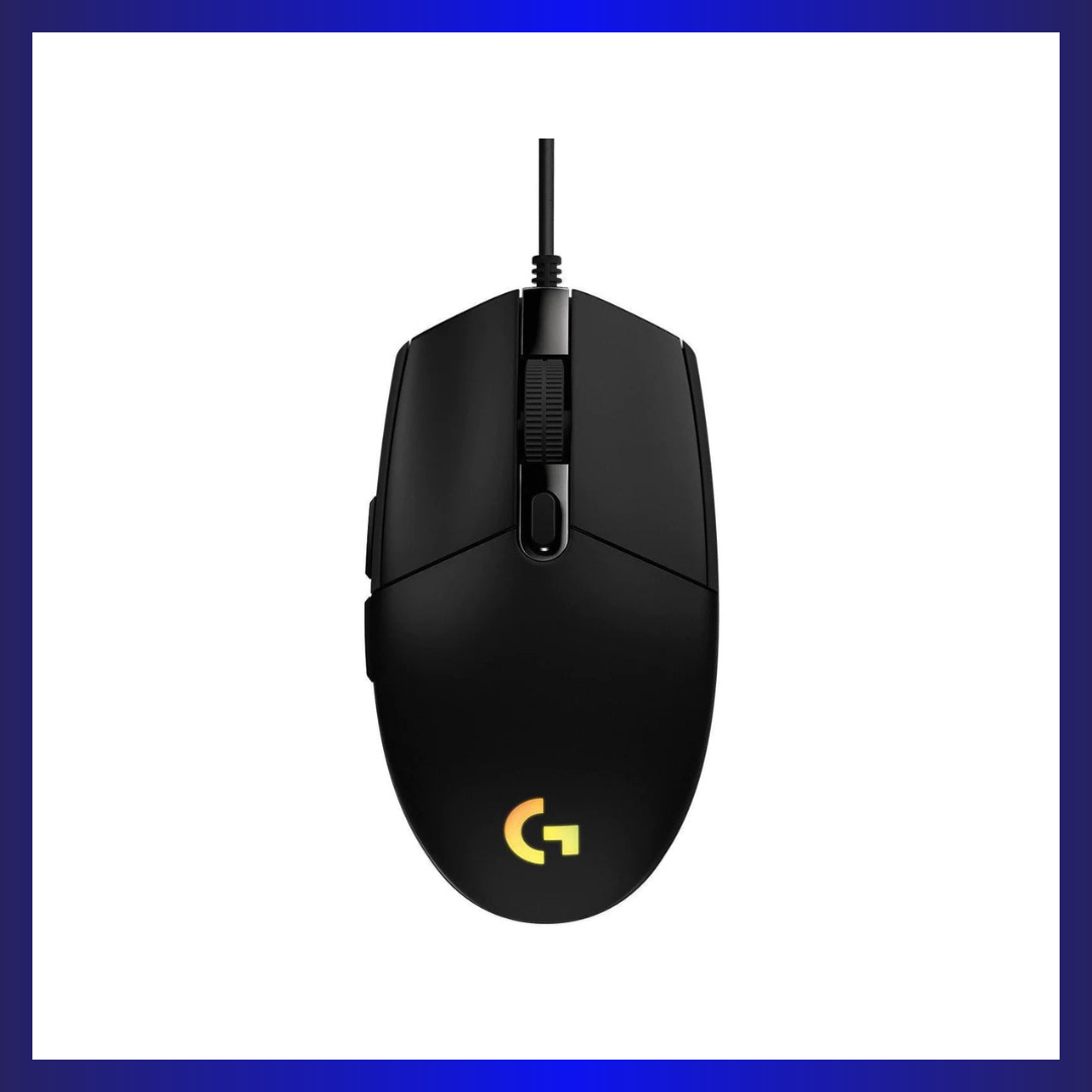 Logitech G102 LightSync | 8,000 DPI Sensor | LIGHTSYNC RGB | 6 Programmable Buttons | Black