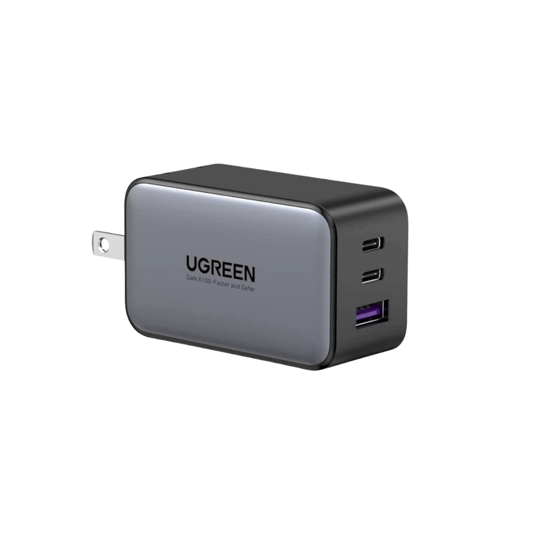 UGREEN Nexode 65W 3-Port Charger (Black)