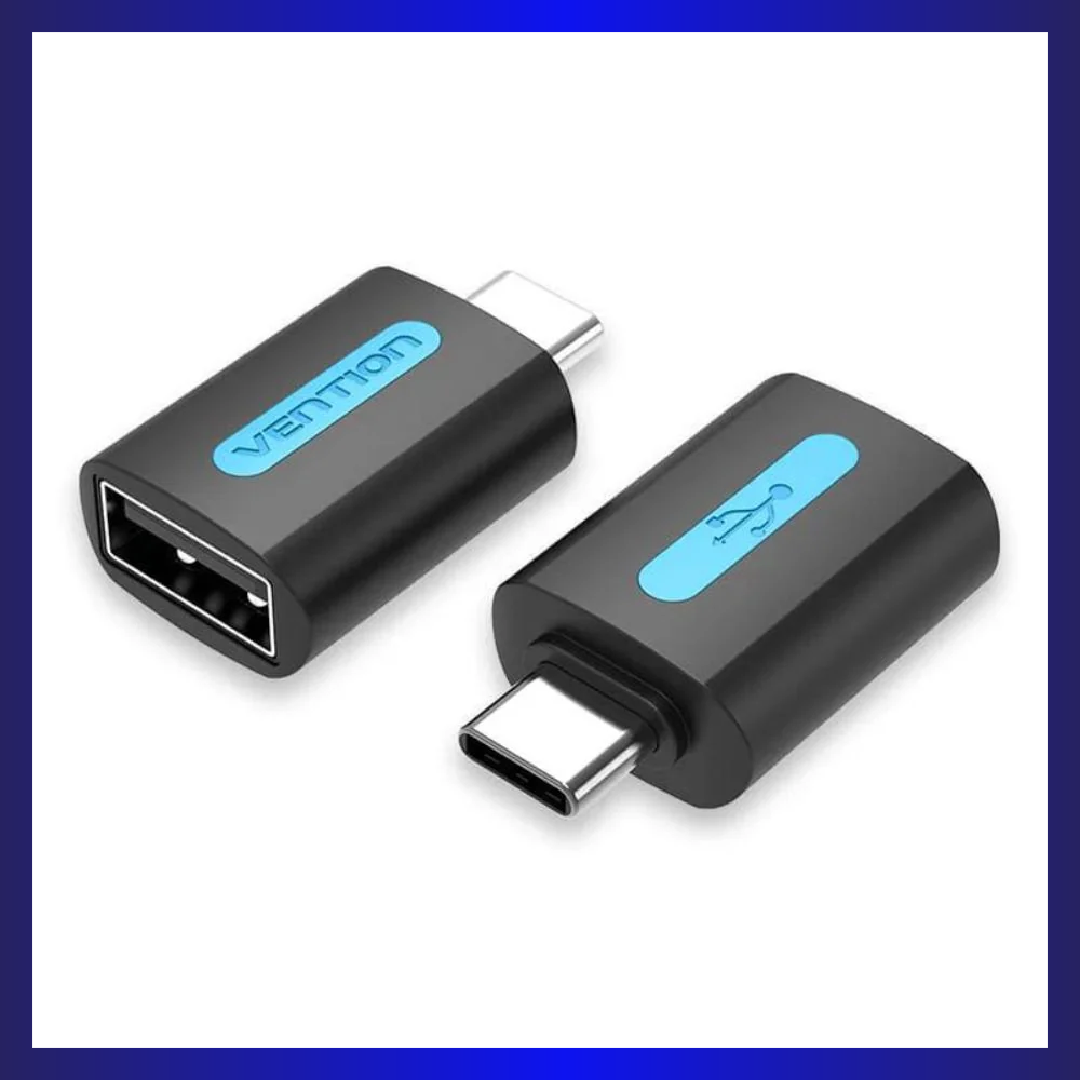 Vention USB-C Male to USB 2.0 Female OTG Adapter (480Mbps)