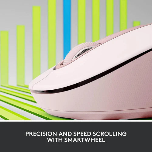 Logitech M650 Signature Wireless Mouse Rose