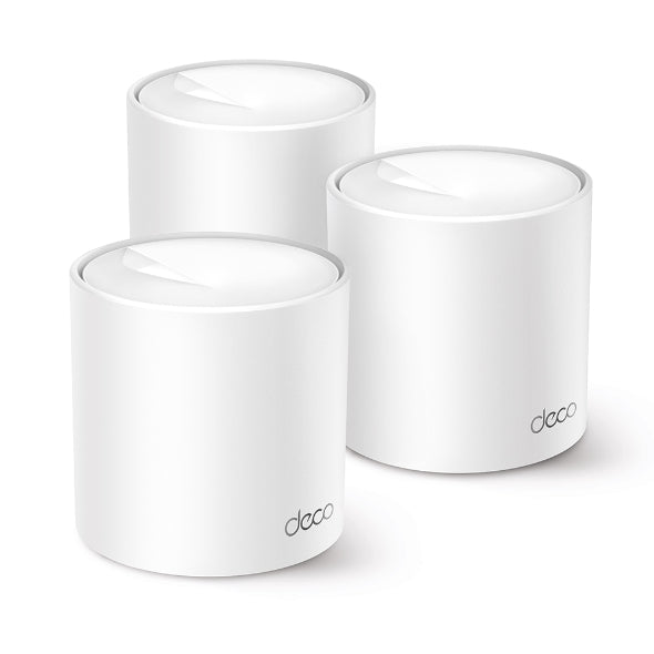 TPLINK DECO X10 3PACK MESH WIFI 6 WH
