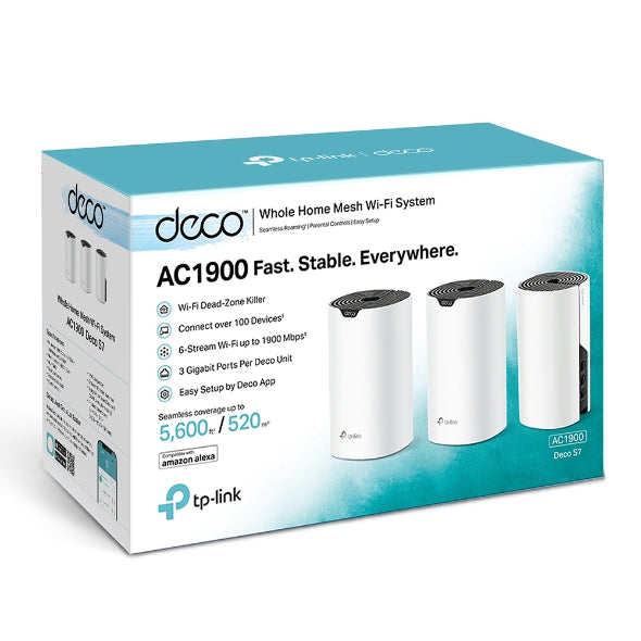 TPLINK DECO S7 2PACK MESH WIFI 5 WH