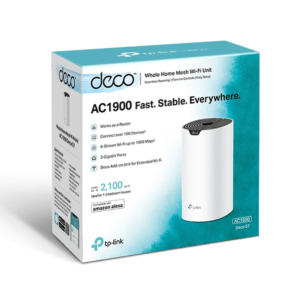 TPLINK DECO S7 1PACK MESH WIFI 5 WH