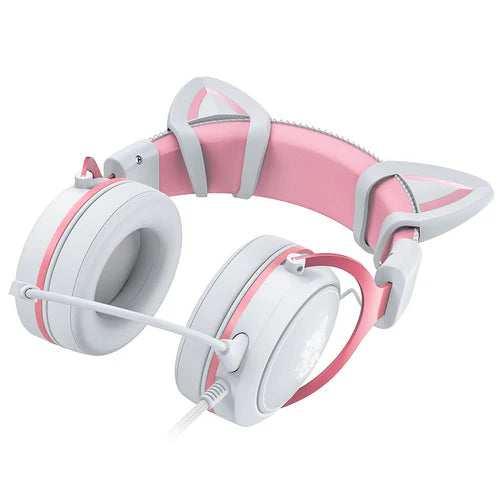 Onikuma X10 Cat Wired Professional Gaming Headset with Noise Cancellation Microphone