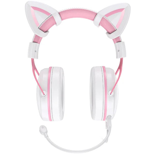 Onikuma X10 Cat Wired Professional Gaming Headset with Noise Cancellation Microphone