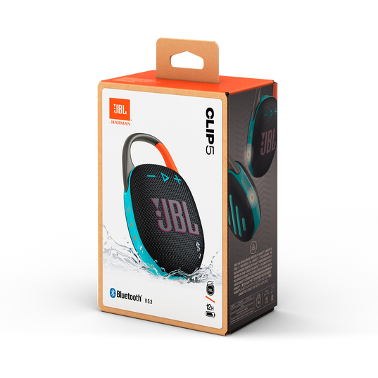 JBL Clip 5 (Black/Orange)