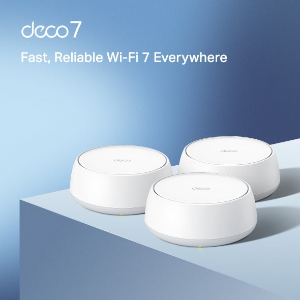 TPLINK DECO BE25 1PACK MESH WIFI 7 WH
