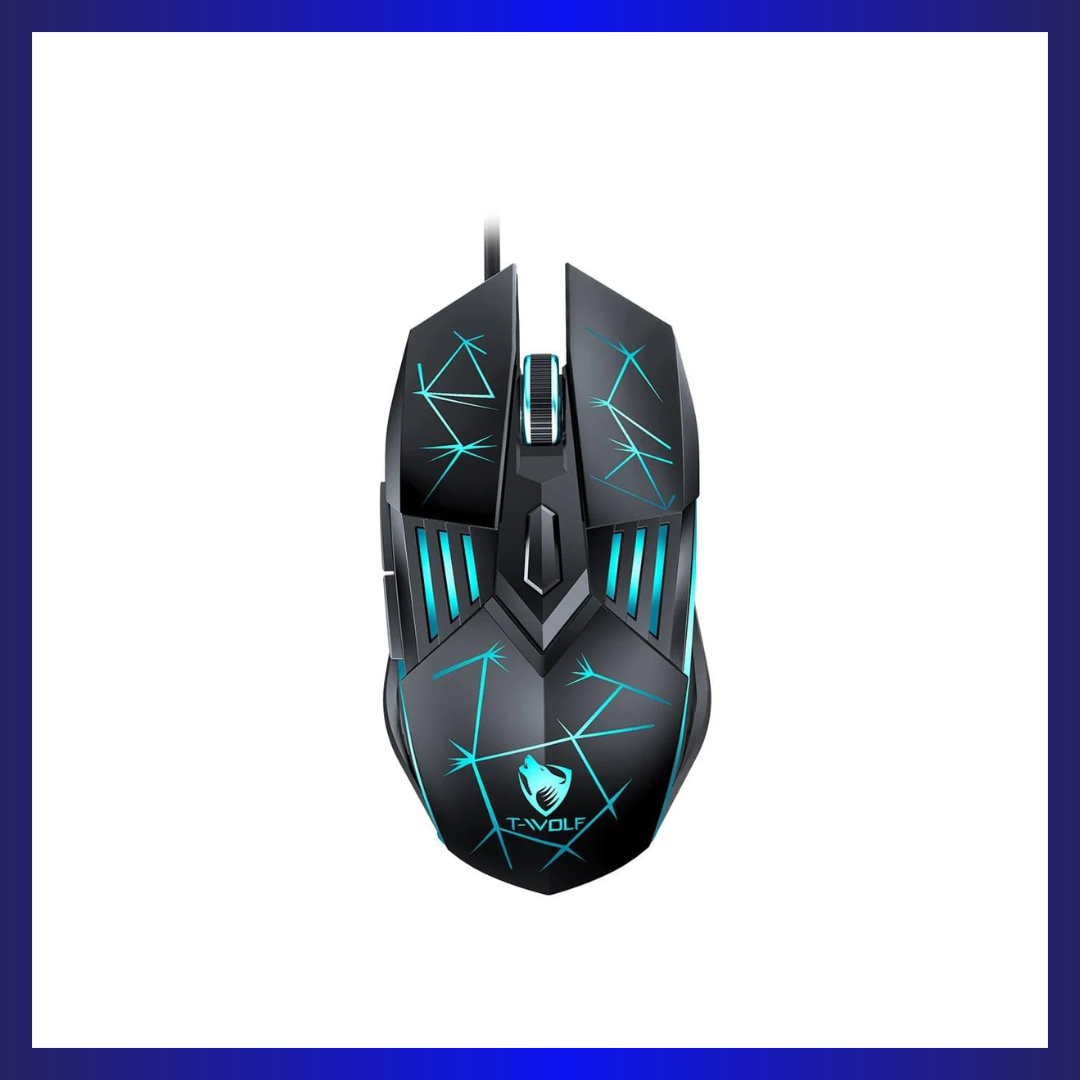 Thunder Wolf Gaming G560 | 1200 - 3600 DPI | Wired | RGB | Star Black