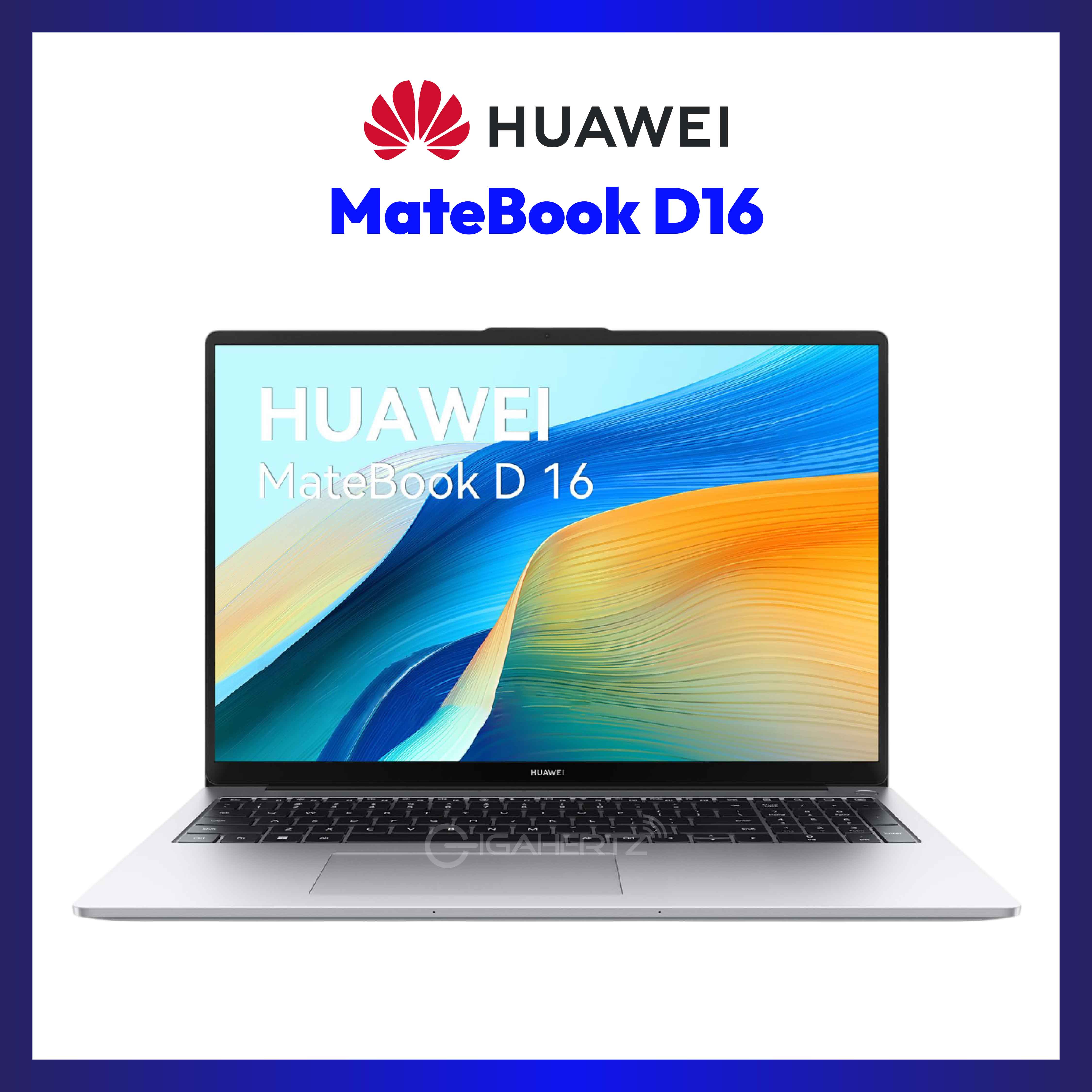 Huawei MateBook D16 | 16" IPS | i5-12450H | UHD Graphics | 16GB RAM | 512GB SSD | WIN 11