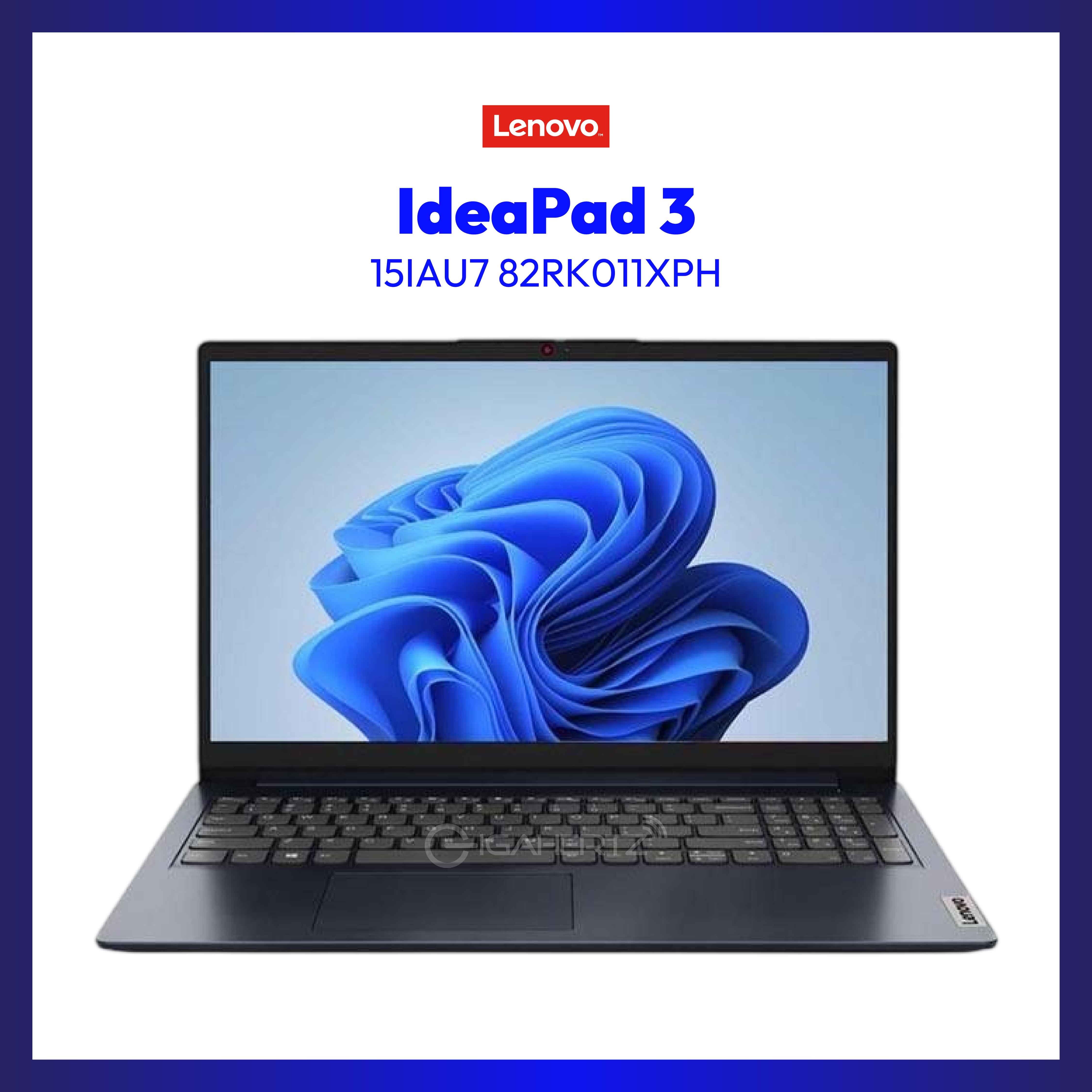 Lenovo IdeaPad 3 15IAU7 82RK011XPH | 15.6" FHD | i3-1215U | UHD Graphics | 8GB RAM | 512GB SSD | WIN 11