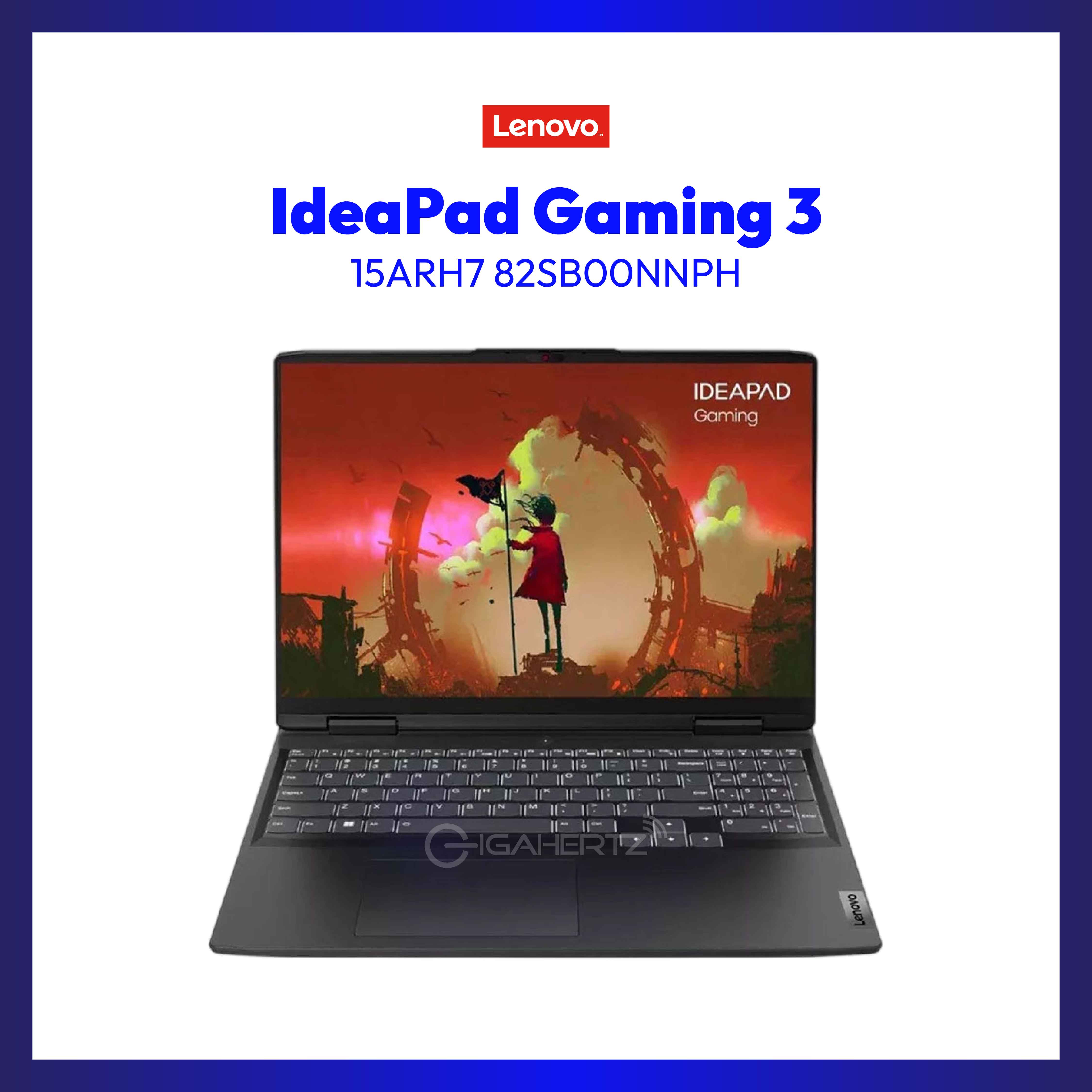 Lenovo IdeaPad Gaming 3 15ARH7 82SB00NNPH | 15.6" FHD | Ryzen 5 6600H | GeForce RTX 3050 | 8GB RAM | 512GB SSD | WIN 11