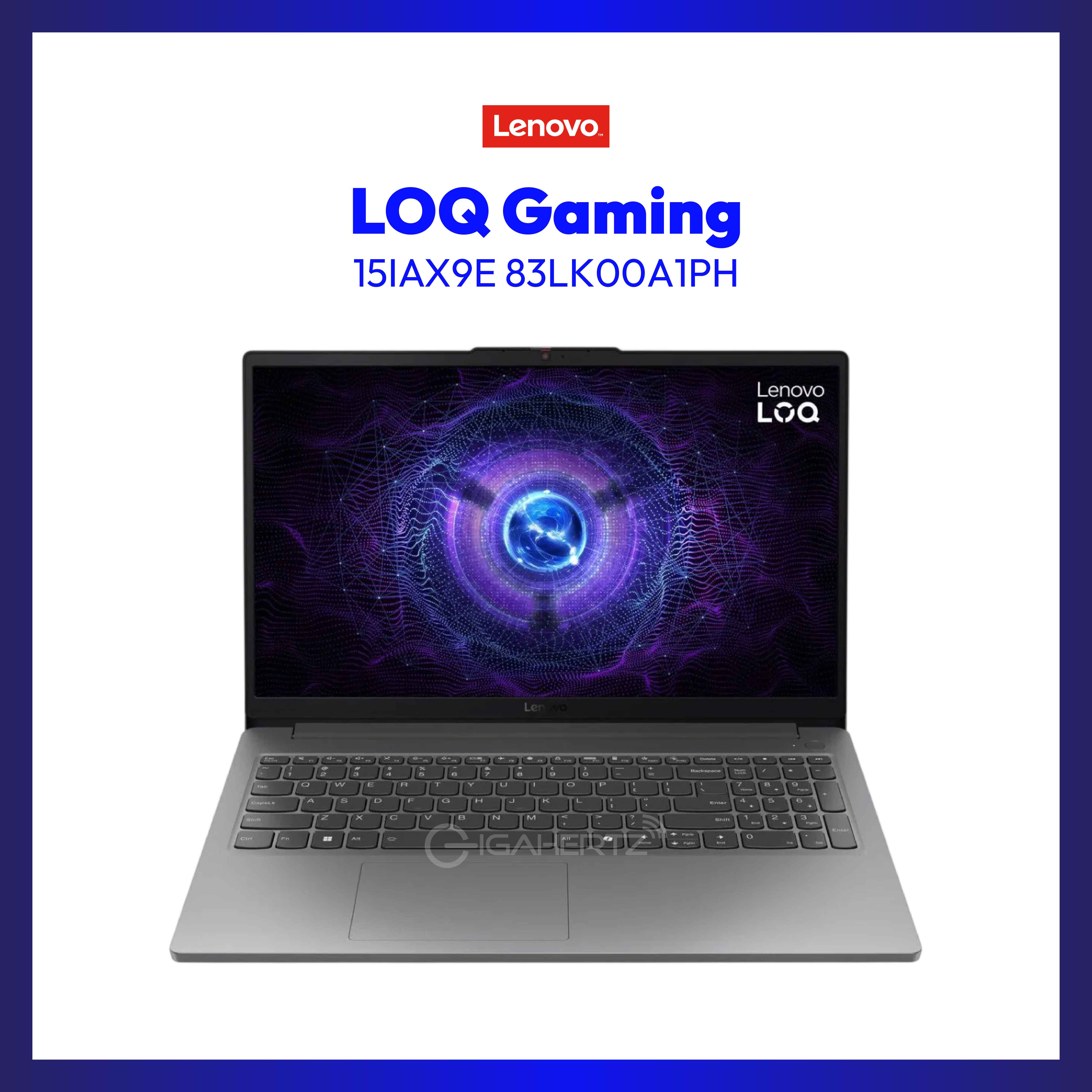 Lenovo LOQ Gaming 15IAX9E 83LK00A1PH | 15.6" FHD| i5-12450HX | RTX 3050 | 8GB RAM | 512GB SSD | WIN 11
