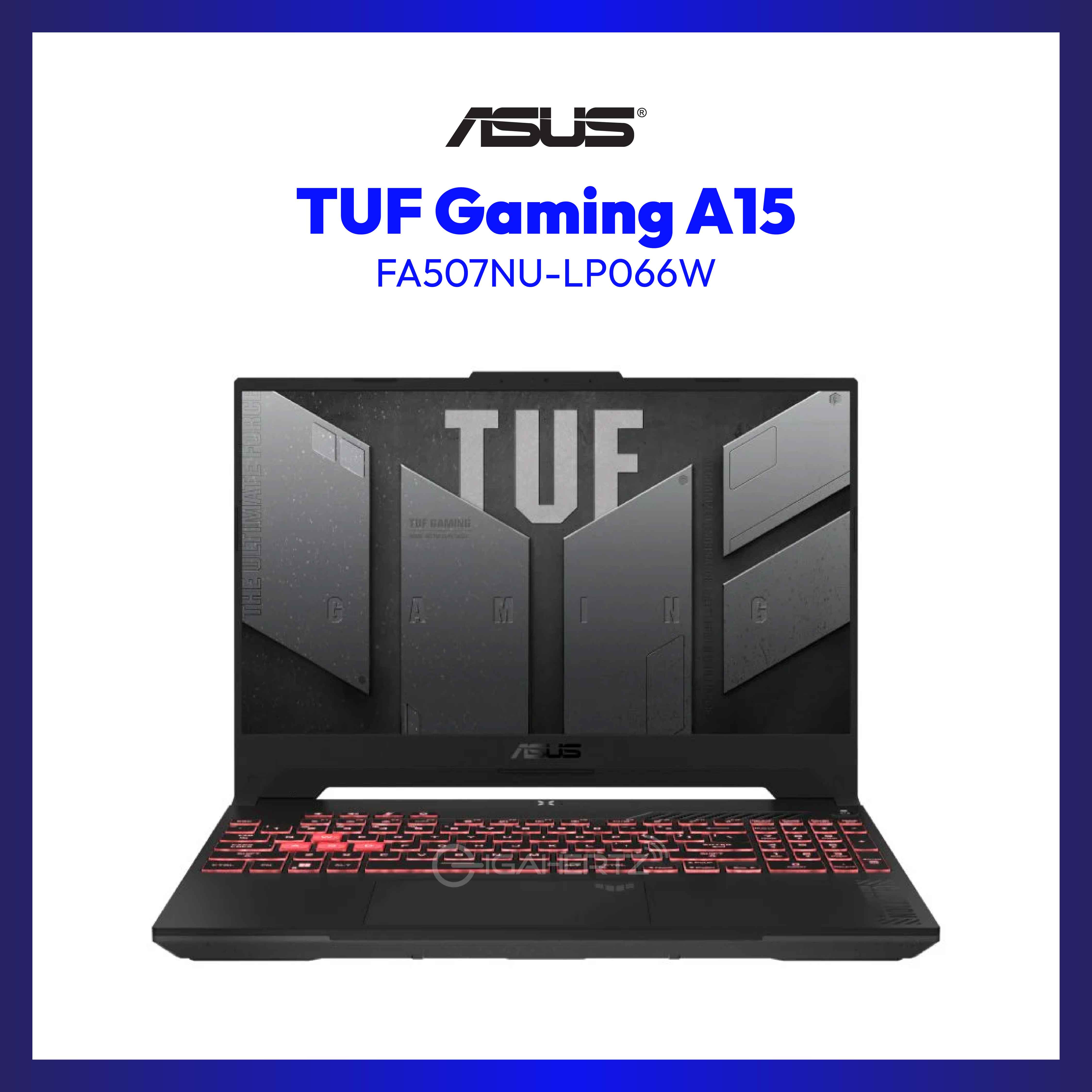 Asus TUF Gaming FA507NU-LP066W | 15.6" FHD | Ryzen 7 7735HS | GeForce RTX 4050 | 8GB RAM | 512GB SSD | WIN 11