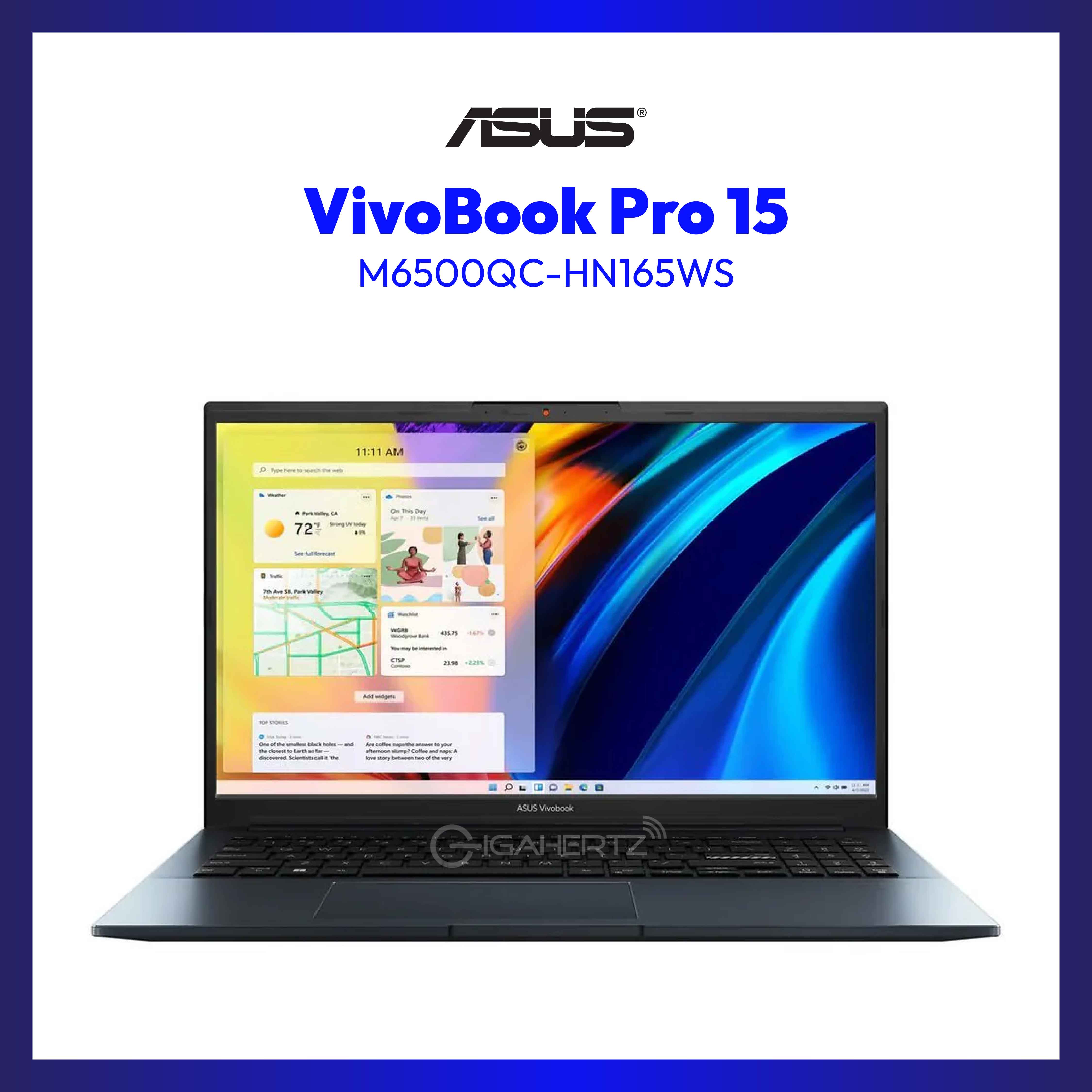Asus VivoBook Pro 15 M6500QC-HN165WS | 15.6