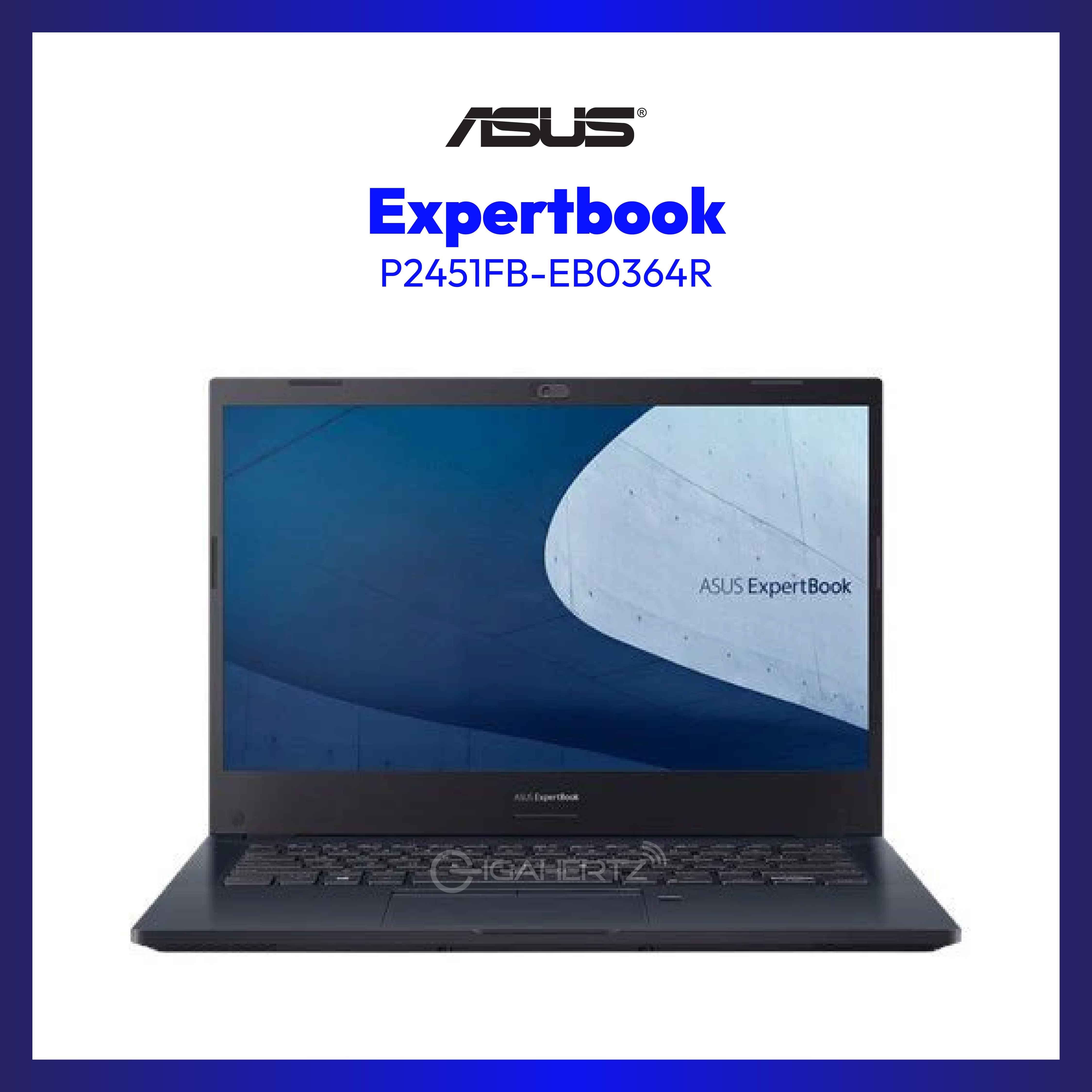 Asus Expertbook P2451FB-EB0364R | 14" FHD | i3-10110U | GeForce MX110 | 8GB RAM | 1TB HDD + 240GB SSD | WIN 10 PRO