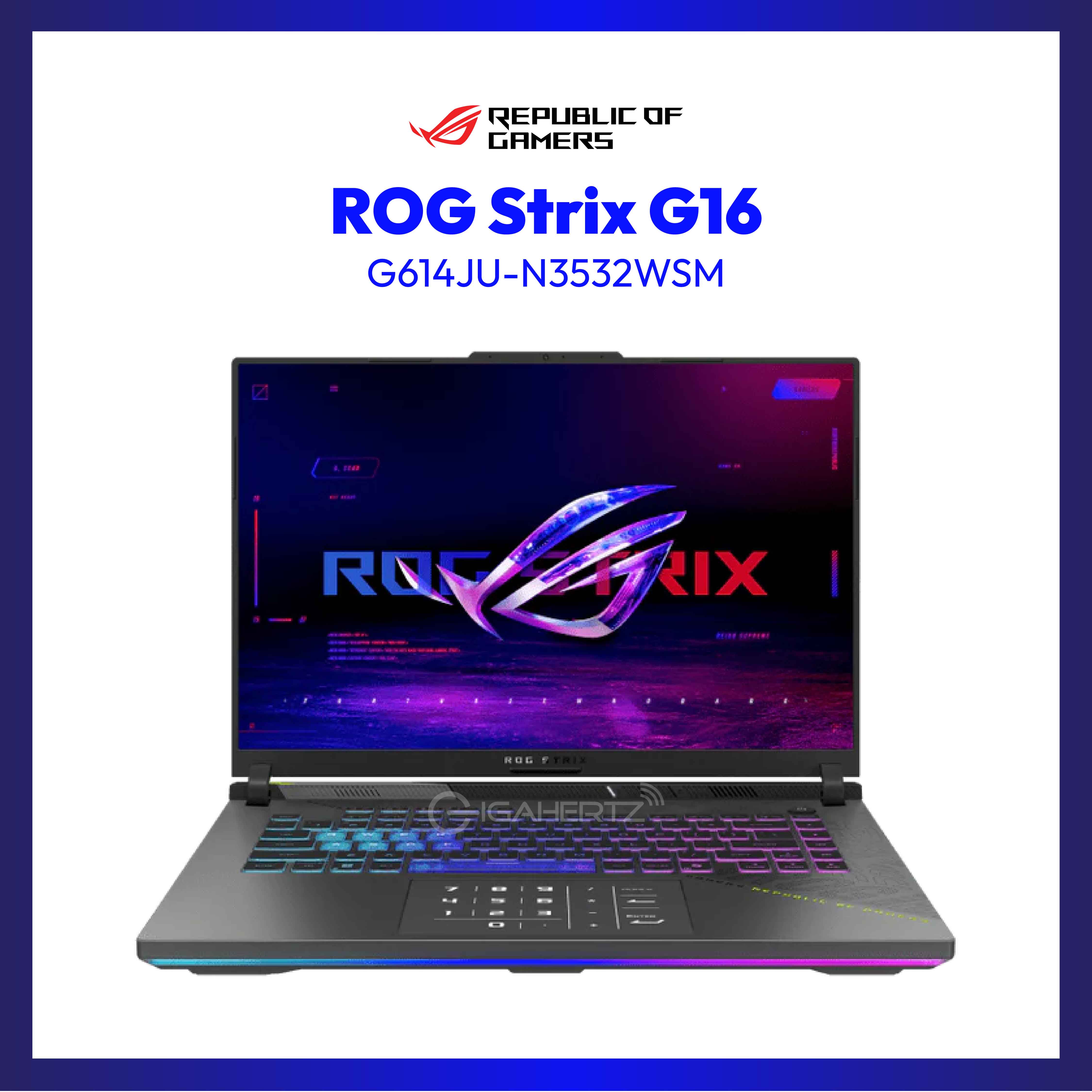 ASUS ROG Strix G16 G614JU-N3532WSM | 16