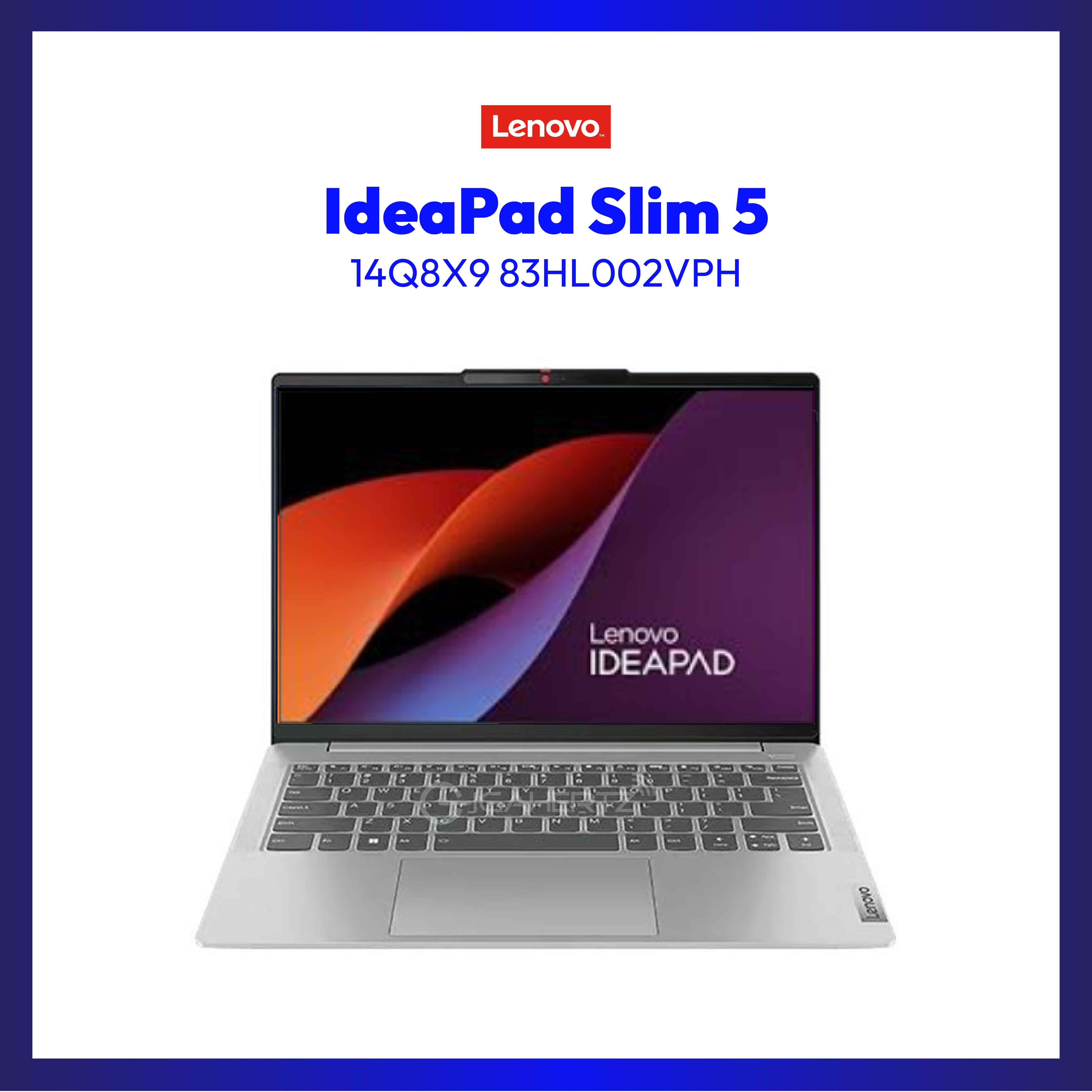 Lenovo IdeaPad Slim 5 14Q8X9 83HL002VPH | 14" WUXGA | Snapdragon X Plus X1P-42-100 | Integrated Qualcomm Adreno GPU | 32GB RAM | 1TB SSD | WIN11