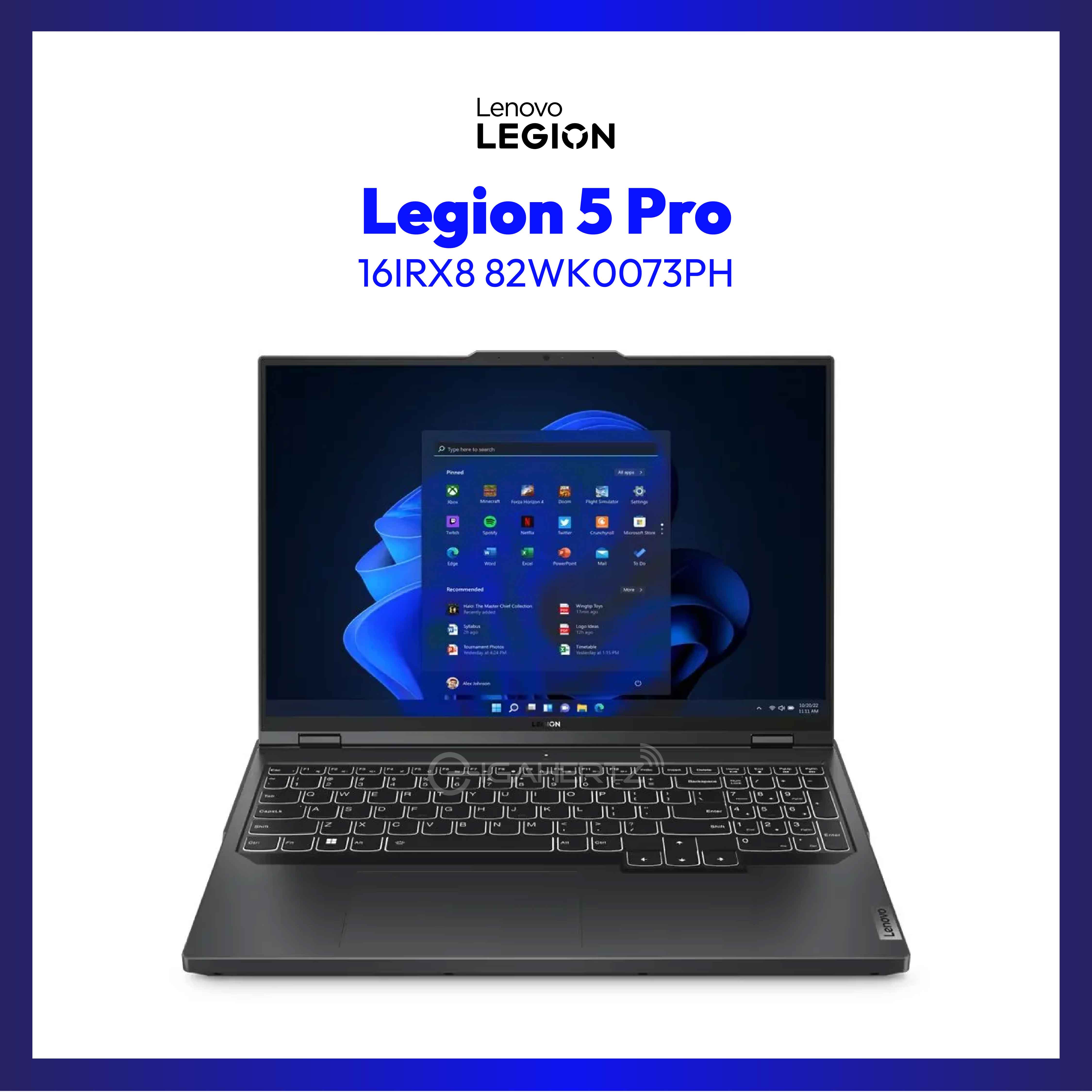 Lenovo Legion 5 Pro 16IRX8 82WK0073PH | 16"IPS | i7-13700HX | GeForce® RTX™ 4060 | 16 GB RAM | 1 TB SSD | WIN 11
