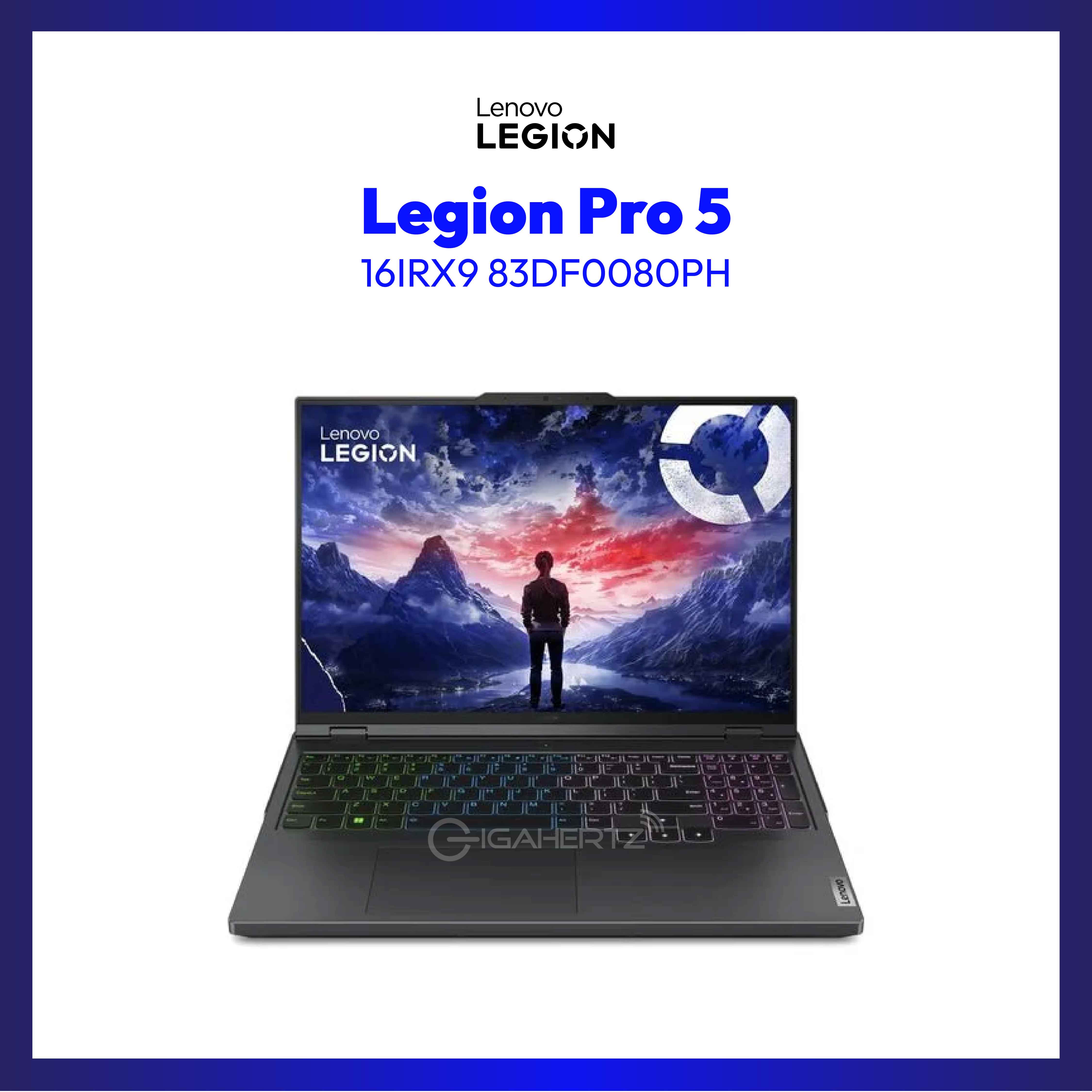 Lenovo Legion Pro 5 16IRX9 83DF0080PH | 16" WQXGA | i9-14900HX | 16 GB RAM | 1 TB SSD | WIN 11