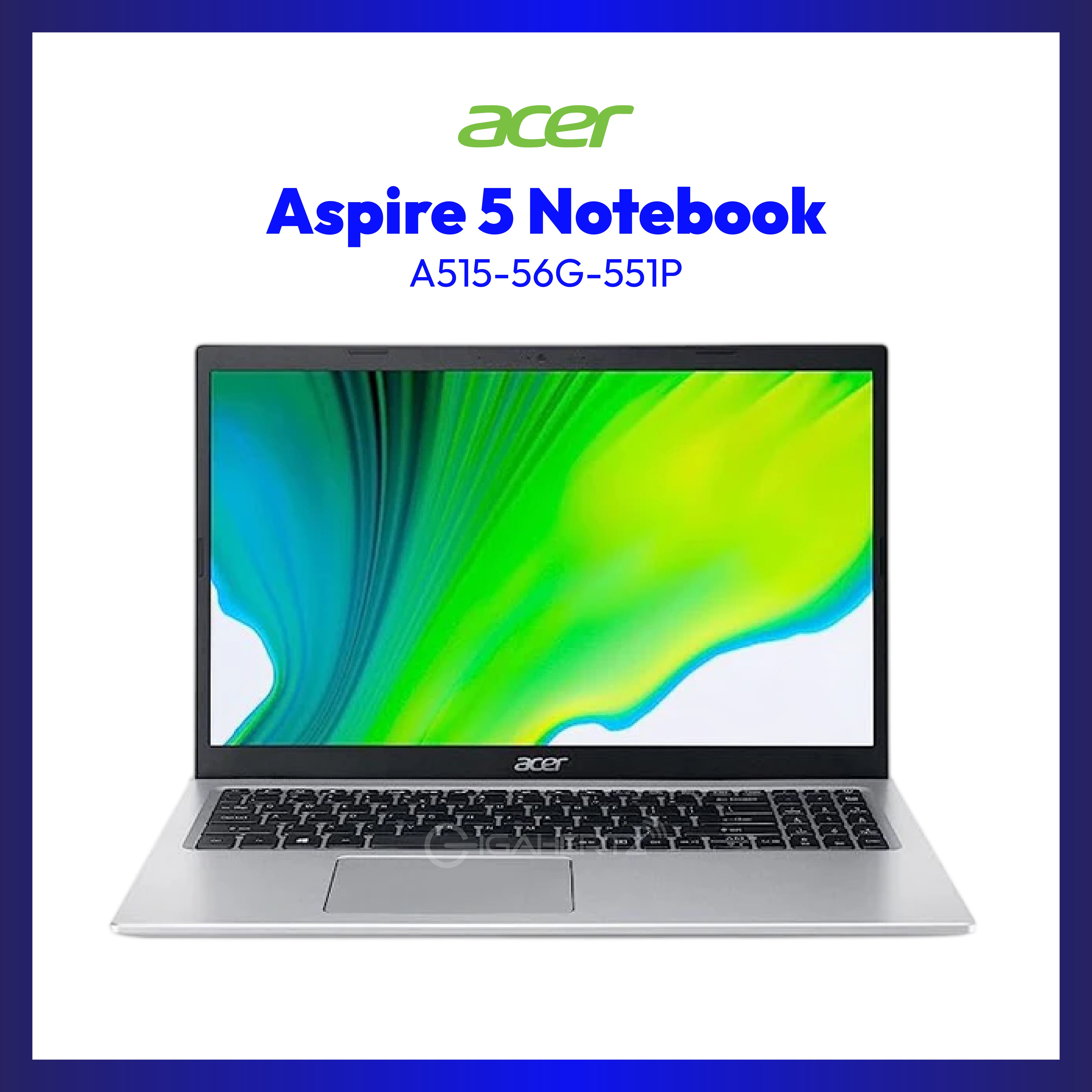 Acer Aspire 5 Notebook A515-56G-551P | 15.6" TFT | i5-1135G7 | GeForce MX330 | 8GB RAM | 1TB SSD | WIN 11
