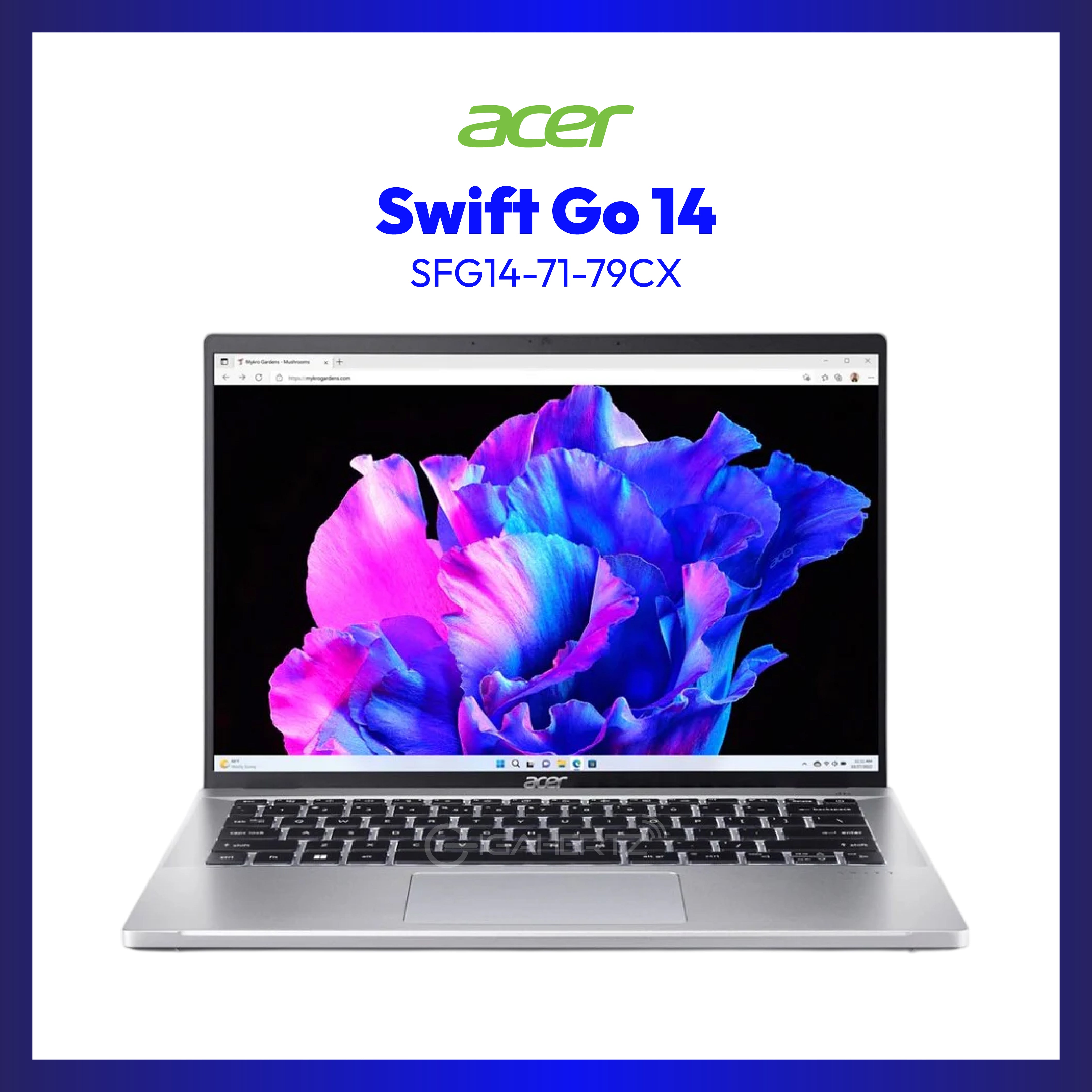 Acer Swift Go 14 SFG14-71-79CX Notebook | 14" OLED | i7-13700H | Iris® Xe Graphics | 16 GB RAM | 512 GB | WIN 11