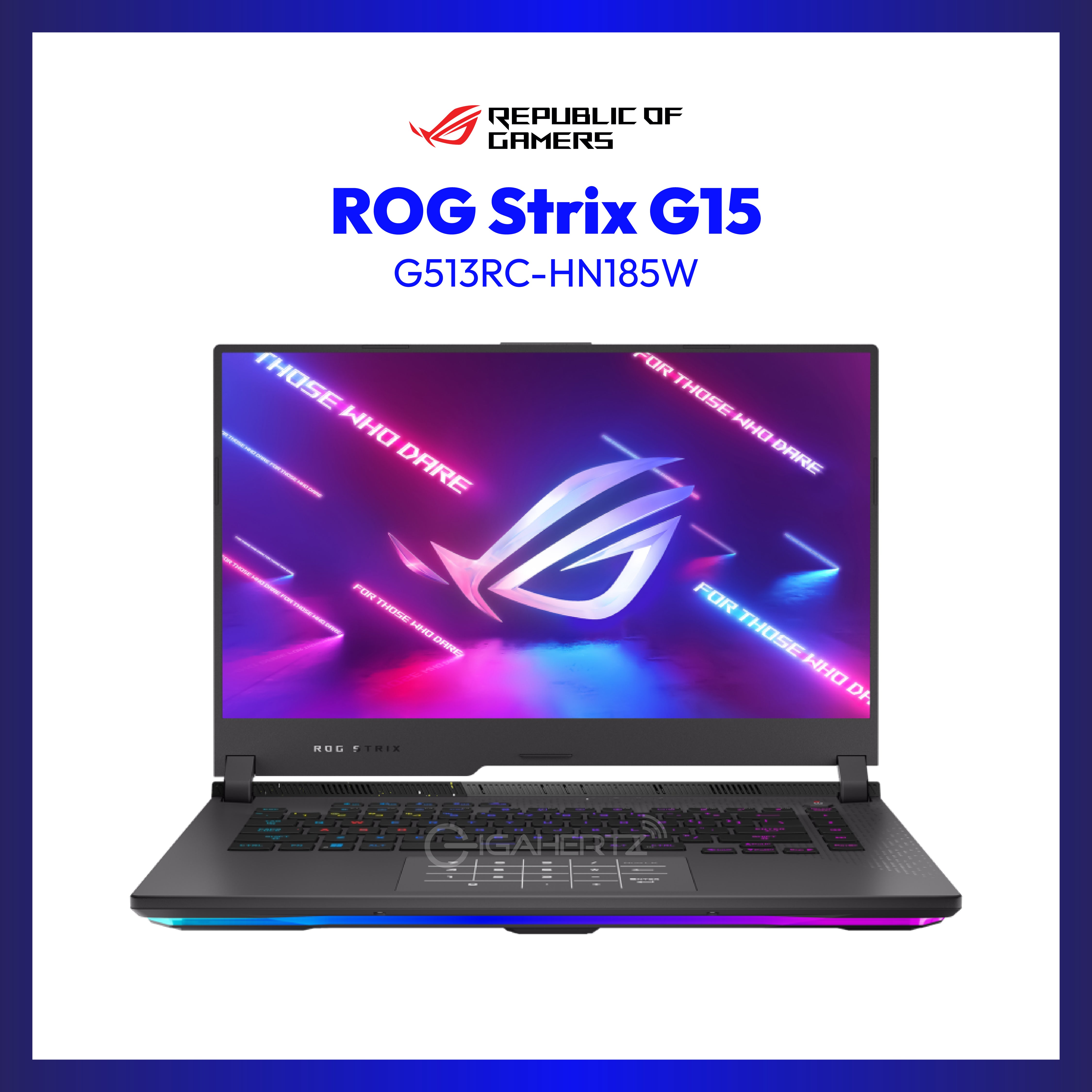 Asus ROG Strix G15 G513RC-HN185W | 15.6" FHD | Ryzen 7 6800H | GeForce RTX 3050 | 8GB RAM | 512GB SSD | WIN 11