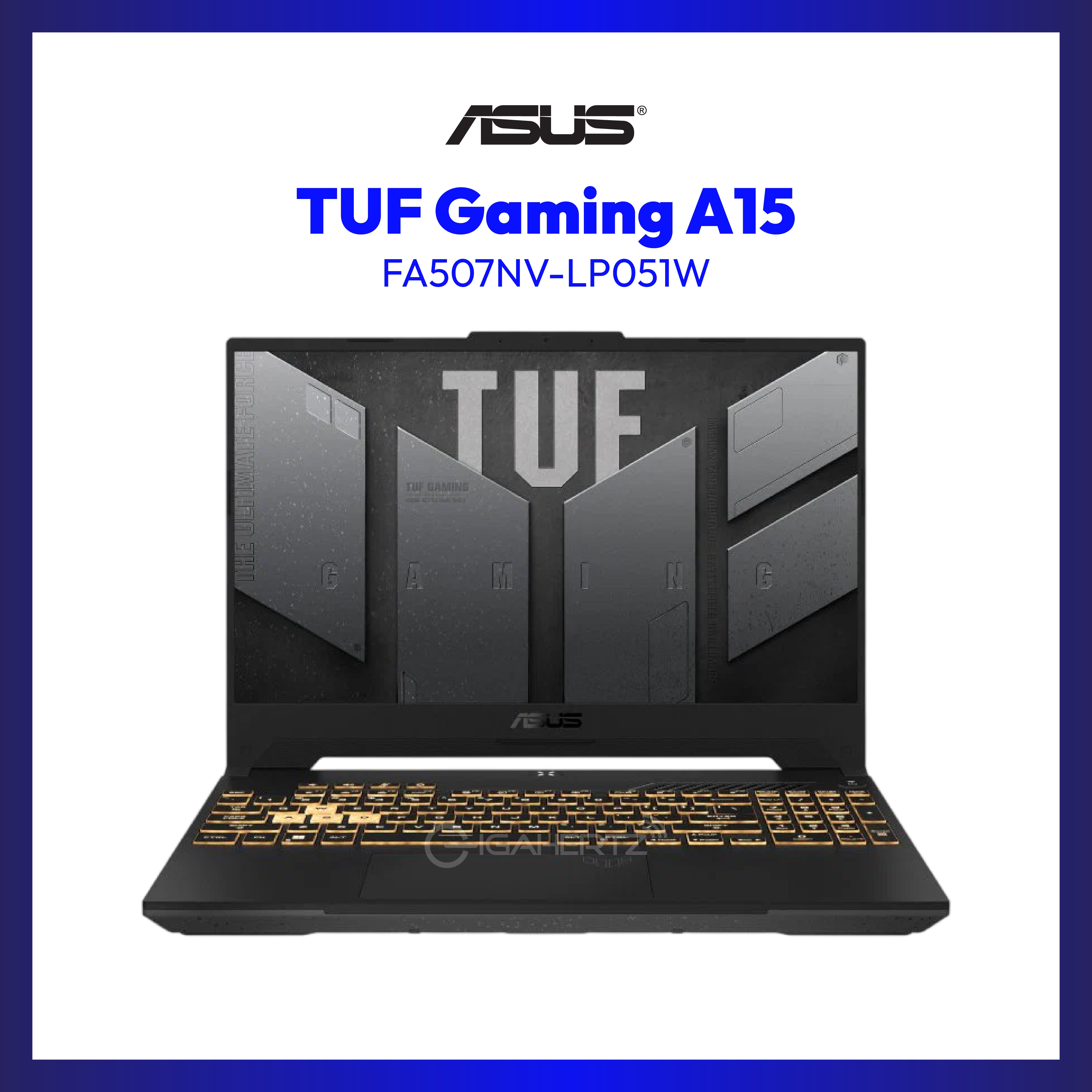 Asus TUF Gaming A15 FA507NV-LP051W | 15.6" FHD | Ryzen 7 7735HS | GeForce RTX 4060 | 8GB RAM | 512GB SSD | WIN 11