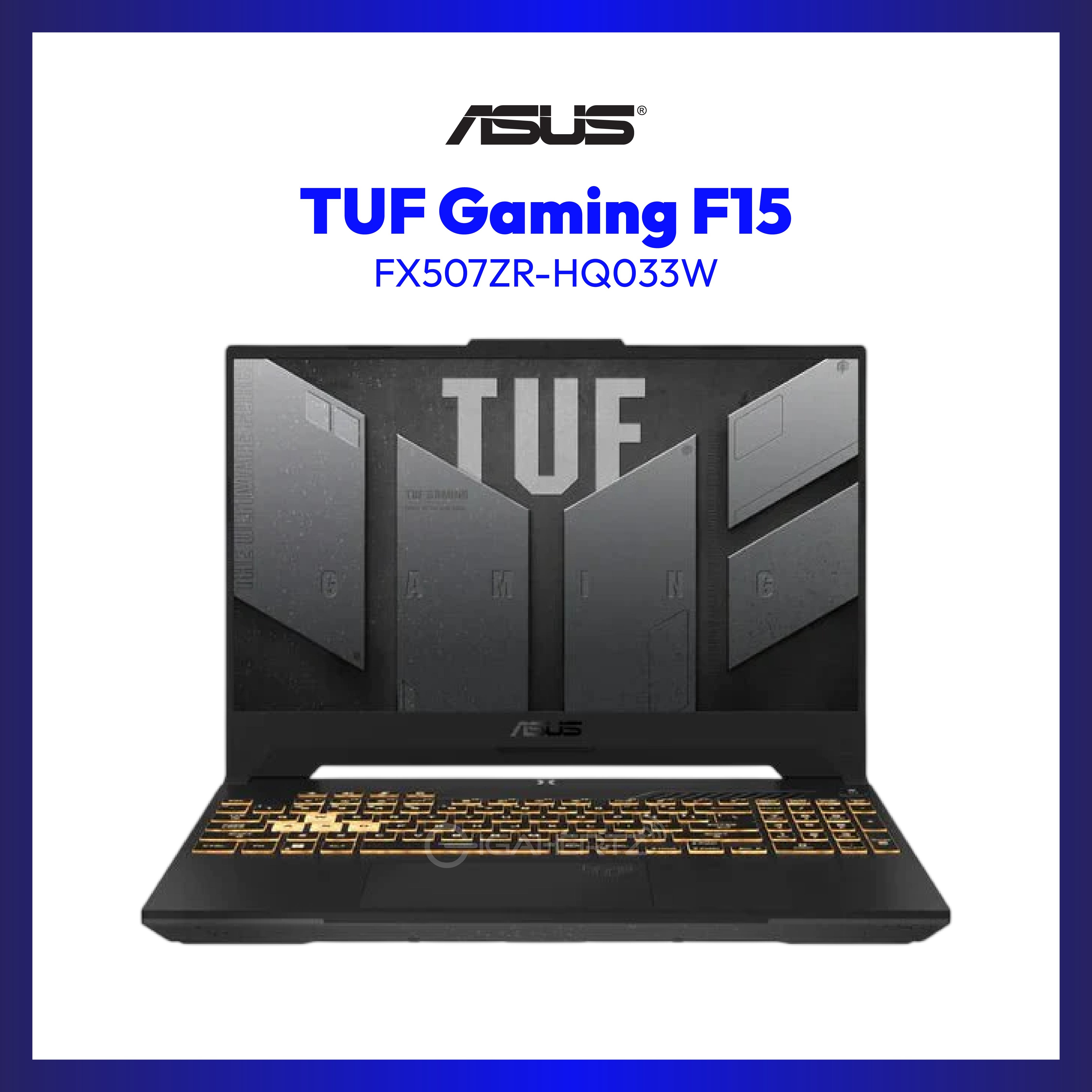 Asus TUF Gaming F15 FX507ZR-HQ033W | 15.6" WQHD | Core  i7-12700H | GeForce RTX 3070 | 16GB RAM | 1TB SSD | WIN 11