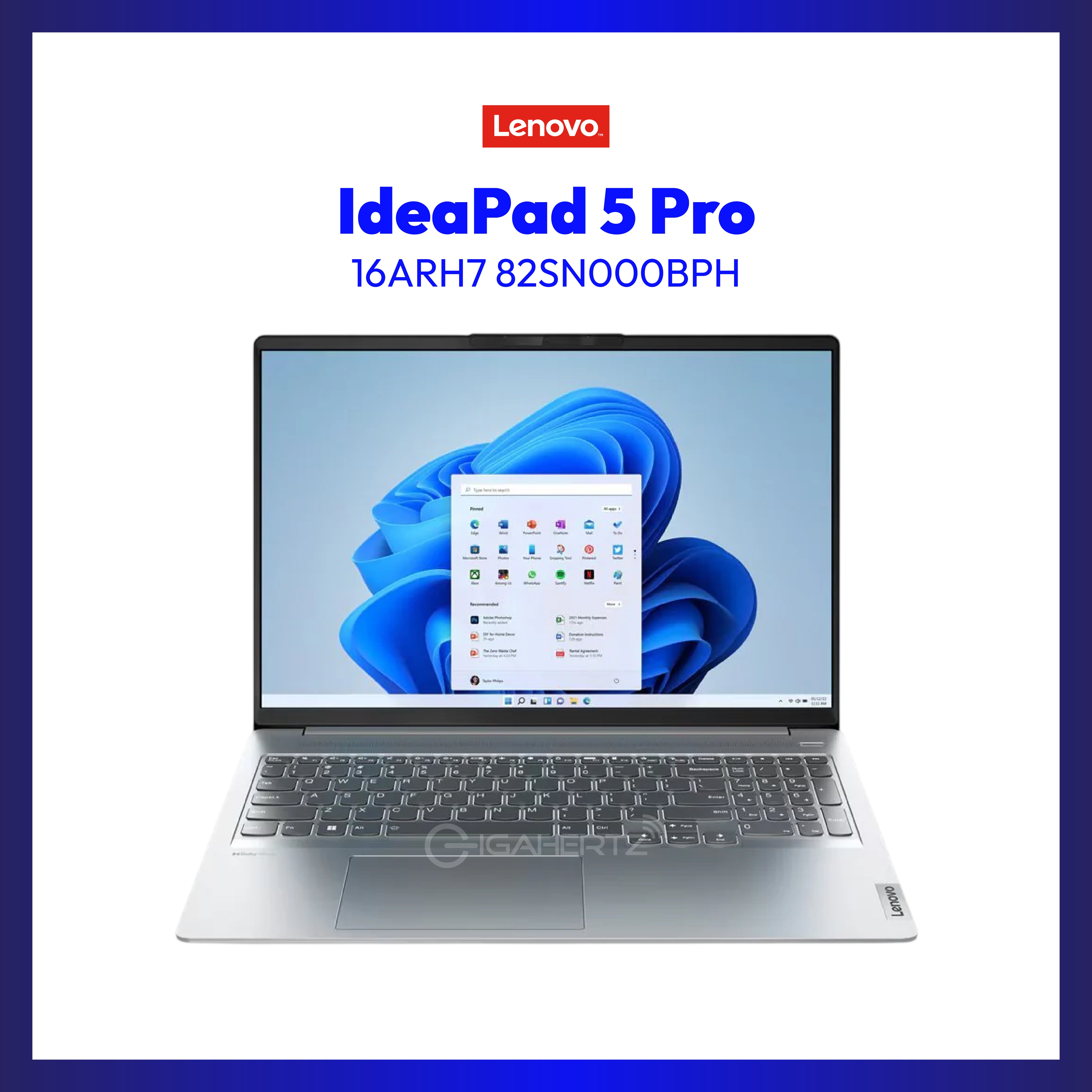 Lenovo IdeaPad 5 Pro 16ARH7 82SN000BPH | 16" IPS | Ryzen™ 7 6800HS | GeForce RTX™ 3050 Ti | 16 GB RAM | 1 TB SSD | WIN 11