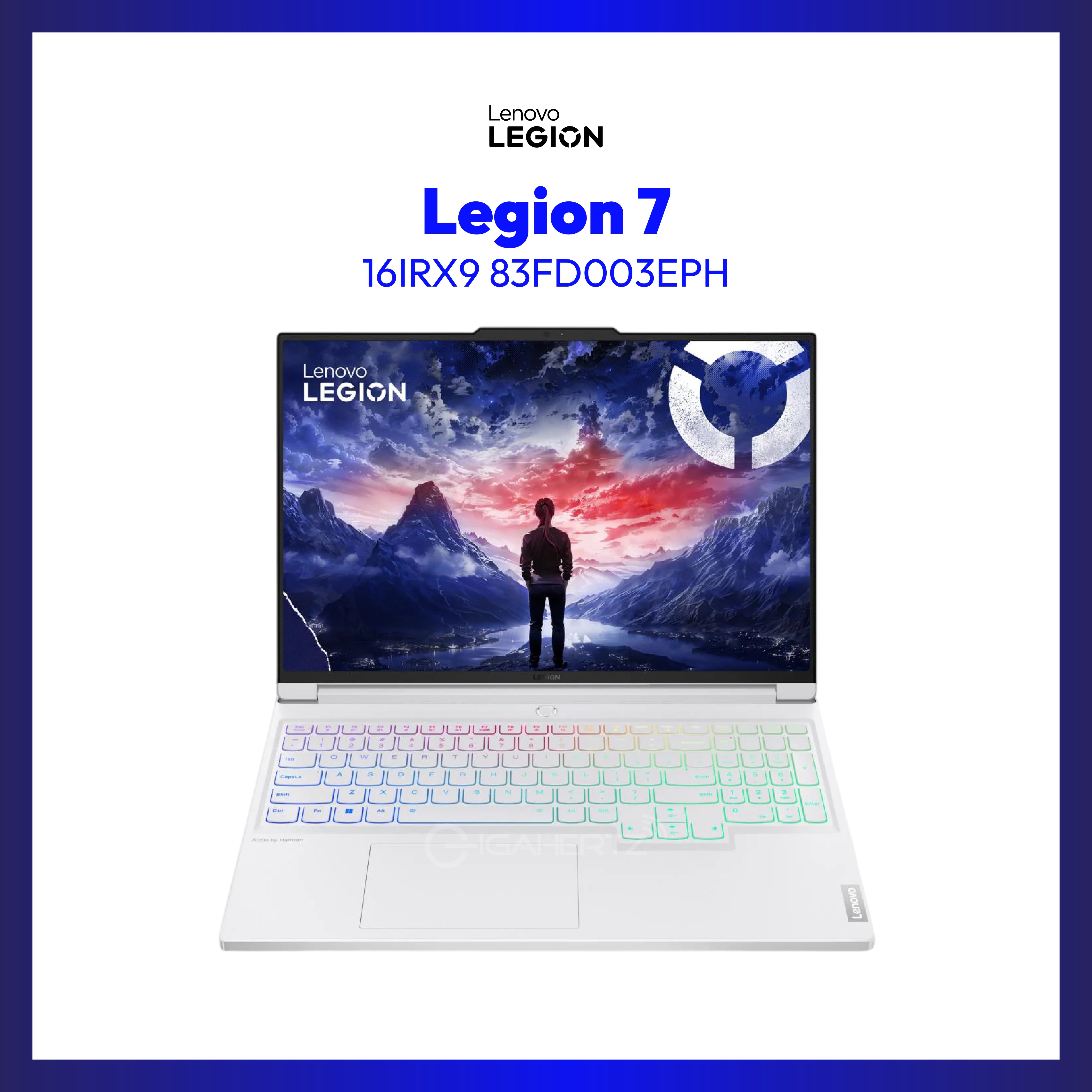 Lenovo Legion 7 16IRX9 83FD003EPH Gaming Laptop | 16" IPS | i9-14900HX | GeForce RTX 4070 | 32GB RAM | 1TB SSD | WIN 11