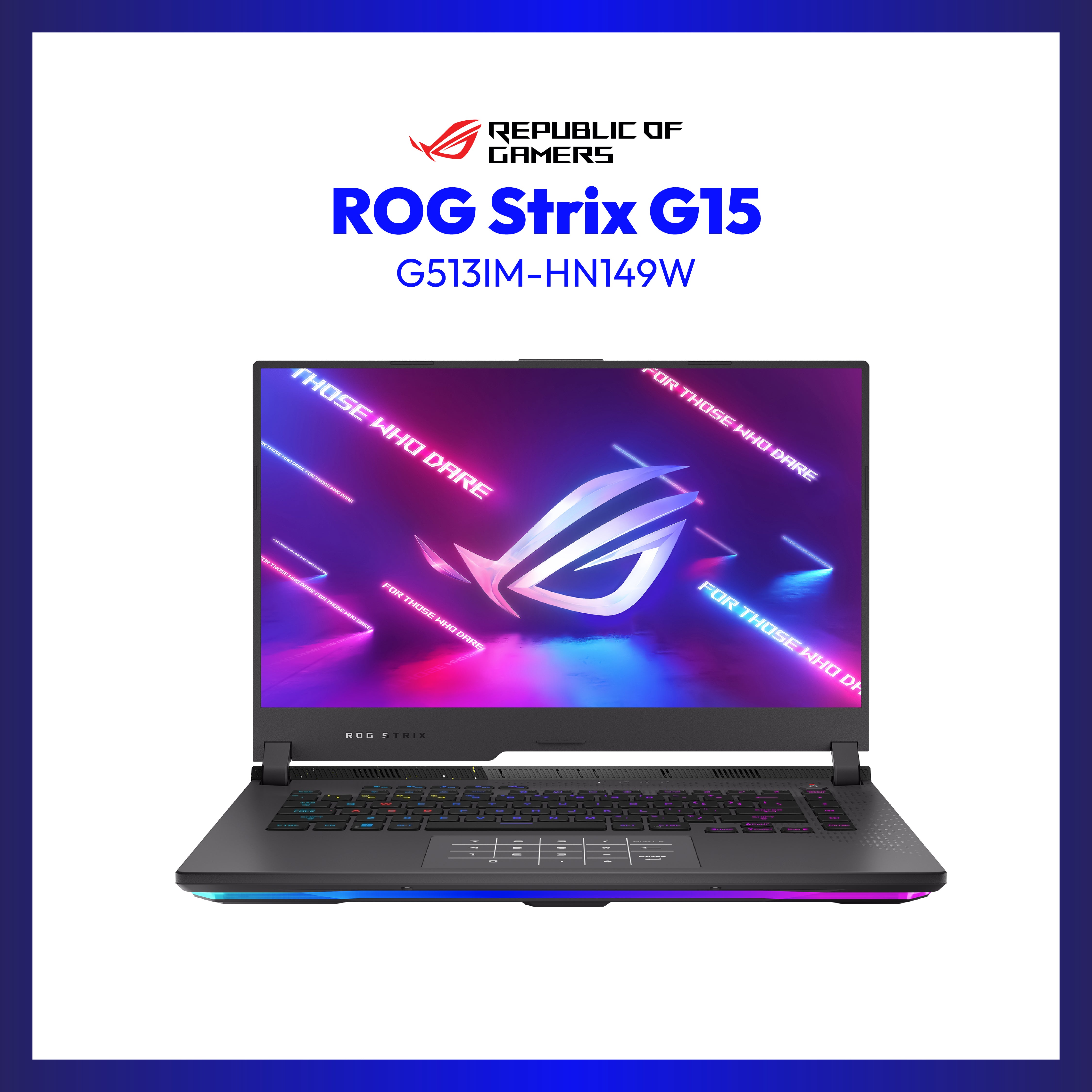Asus ROG Strix G15 G513IM-HN149W | 15.6" FHD | Ryzen 7 4800H | GeForce RTX 3060 | 16GB RAM | 1TB SSD | WIN 11